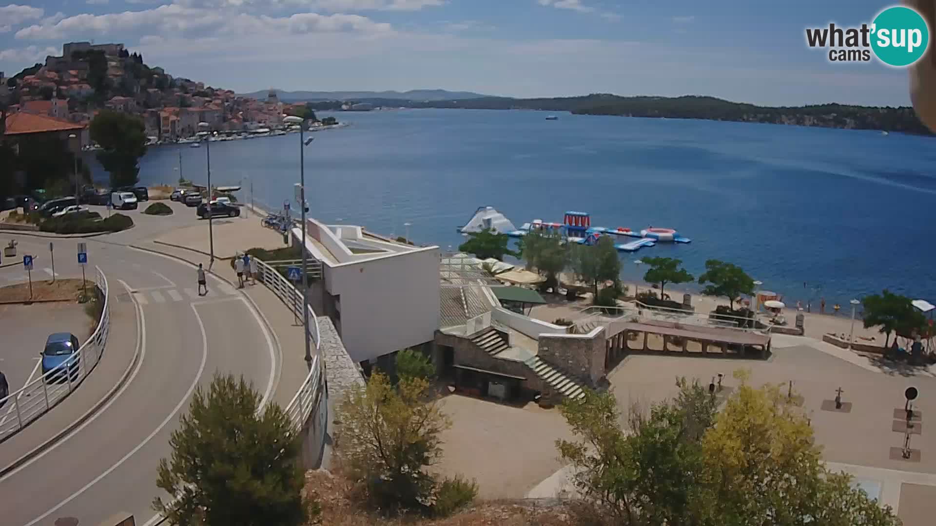 Live Cam Šibenik plage Banj
