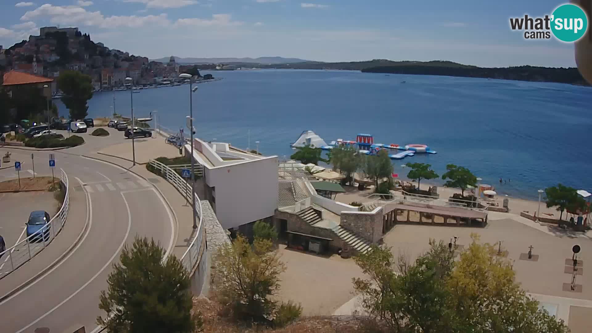 Live Cam Šibenik plage Banj