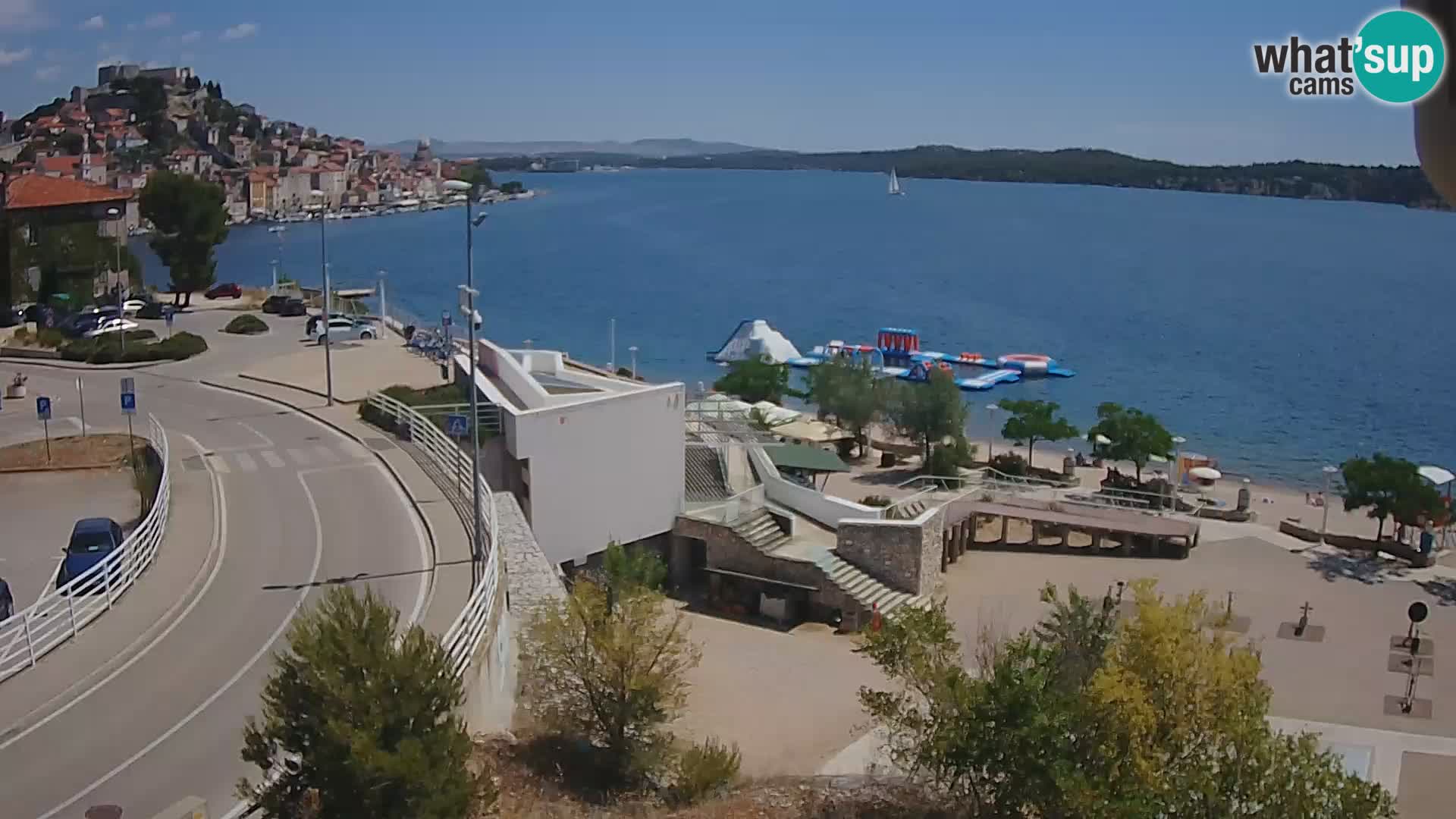 Livecam Sibenico spiaggia Banj