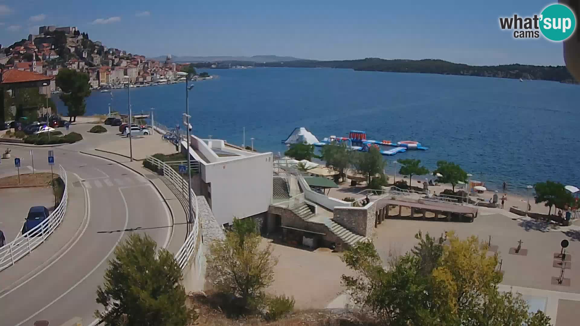 Webcam Šibenik Strand Banj