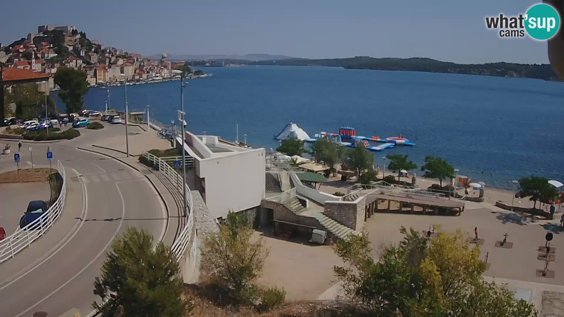Live Cam Šibenik plage Banj