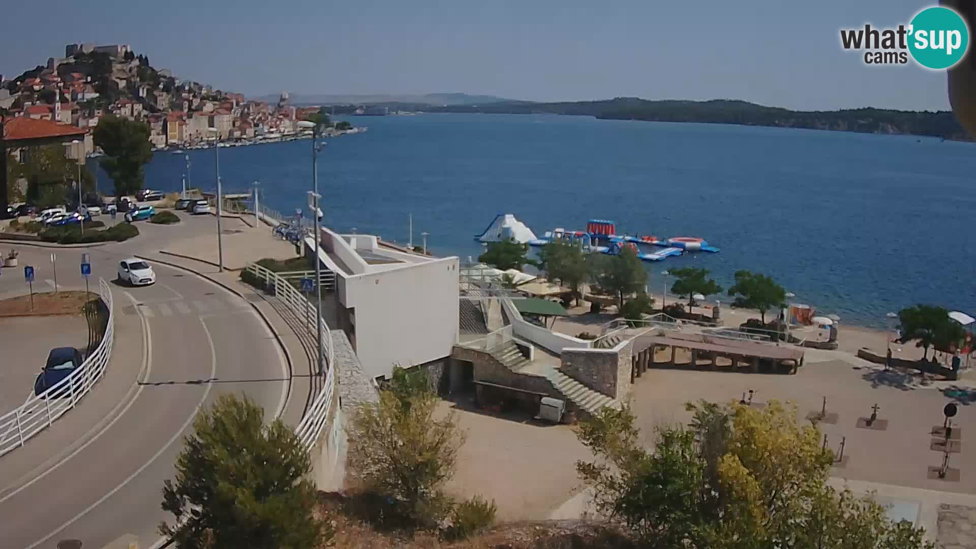 Live Cam Šibenik plage Banj