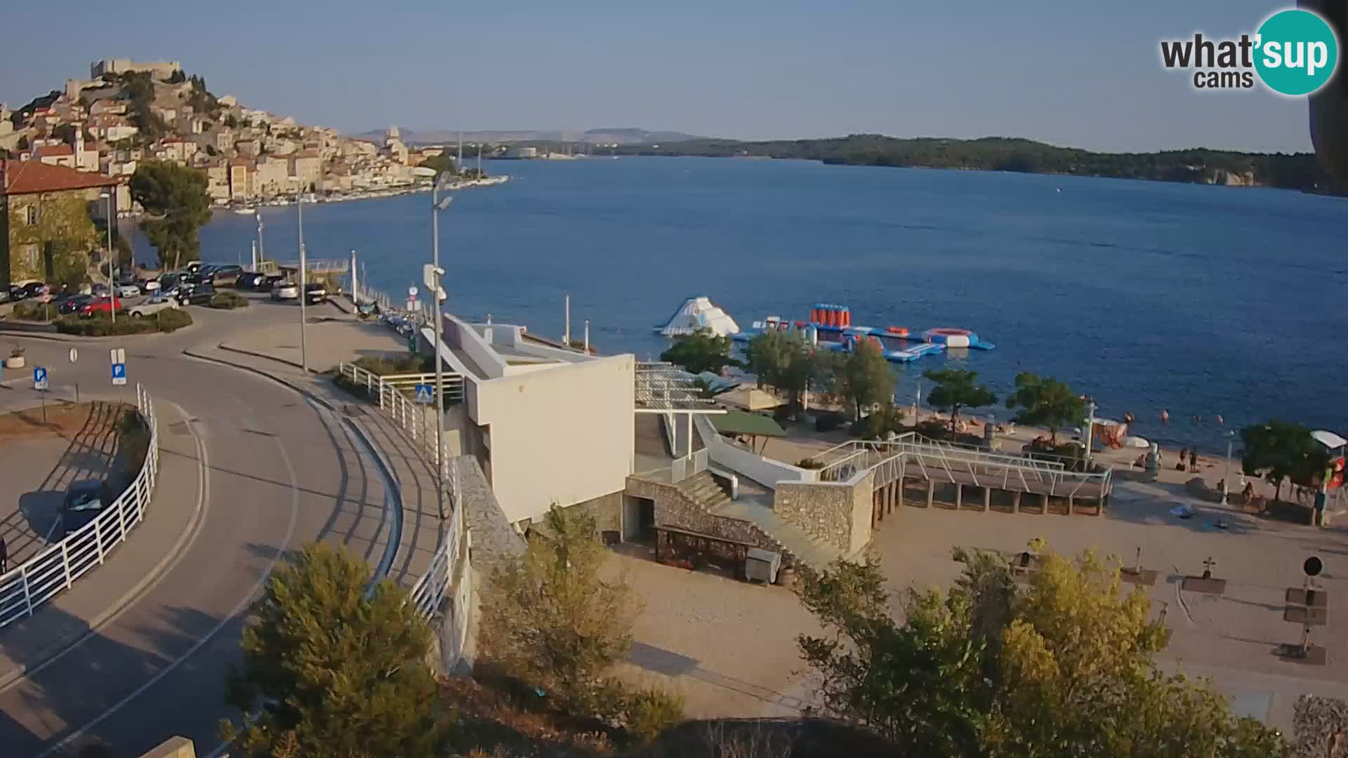 Webcam Šibenik Strand Banj