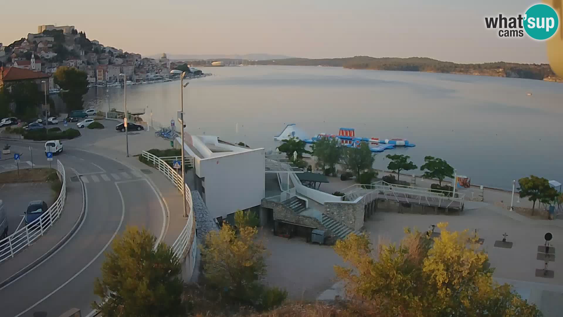 Livecam Sibenico spiaggia Banj