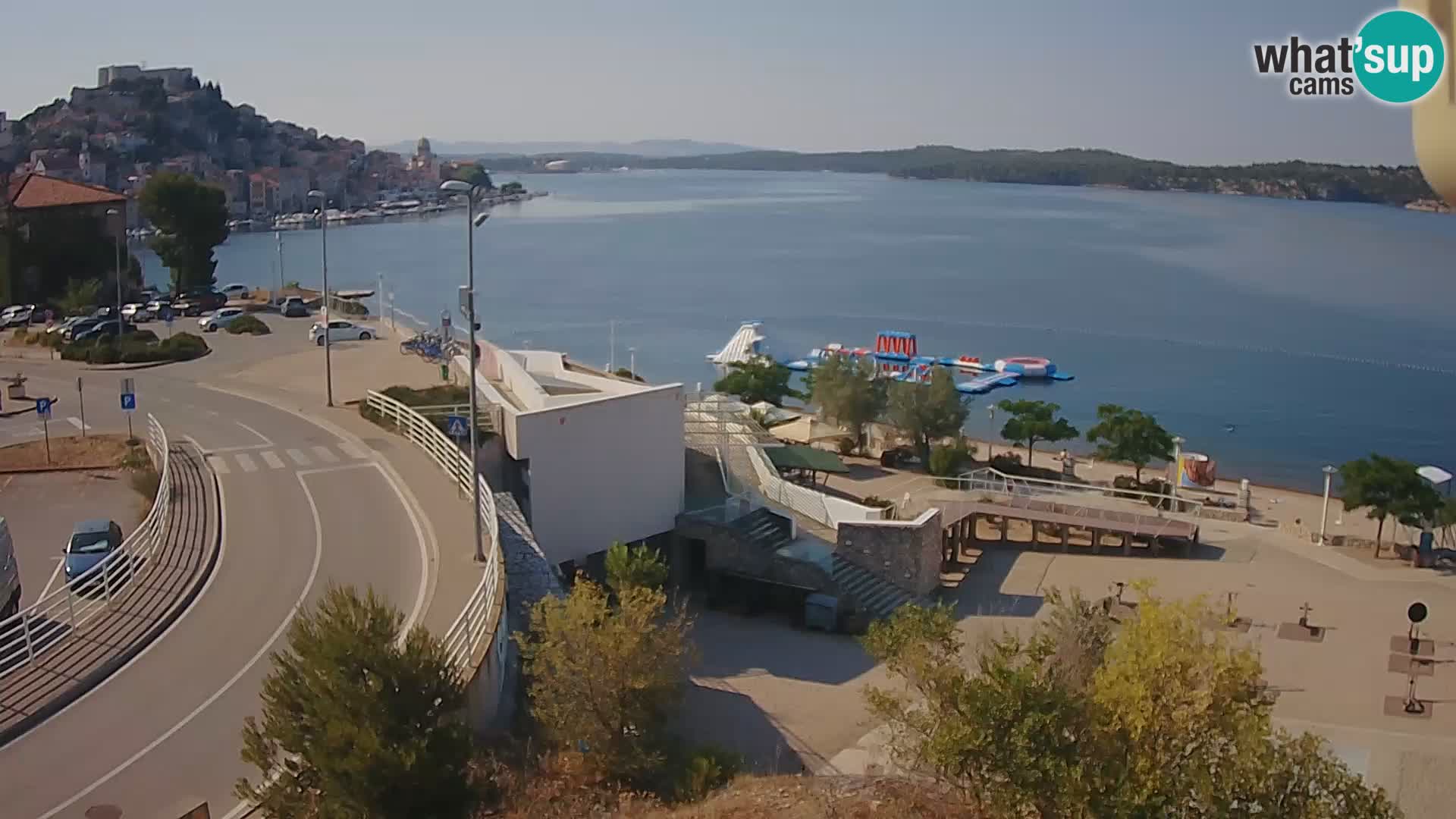 Web kamera Šibenik plaža Banj