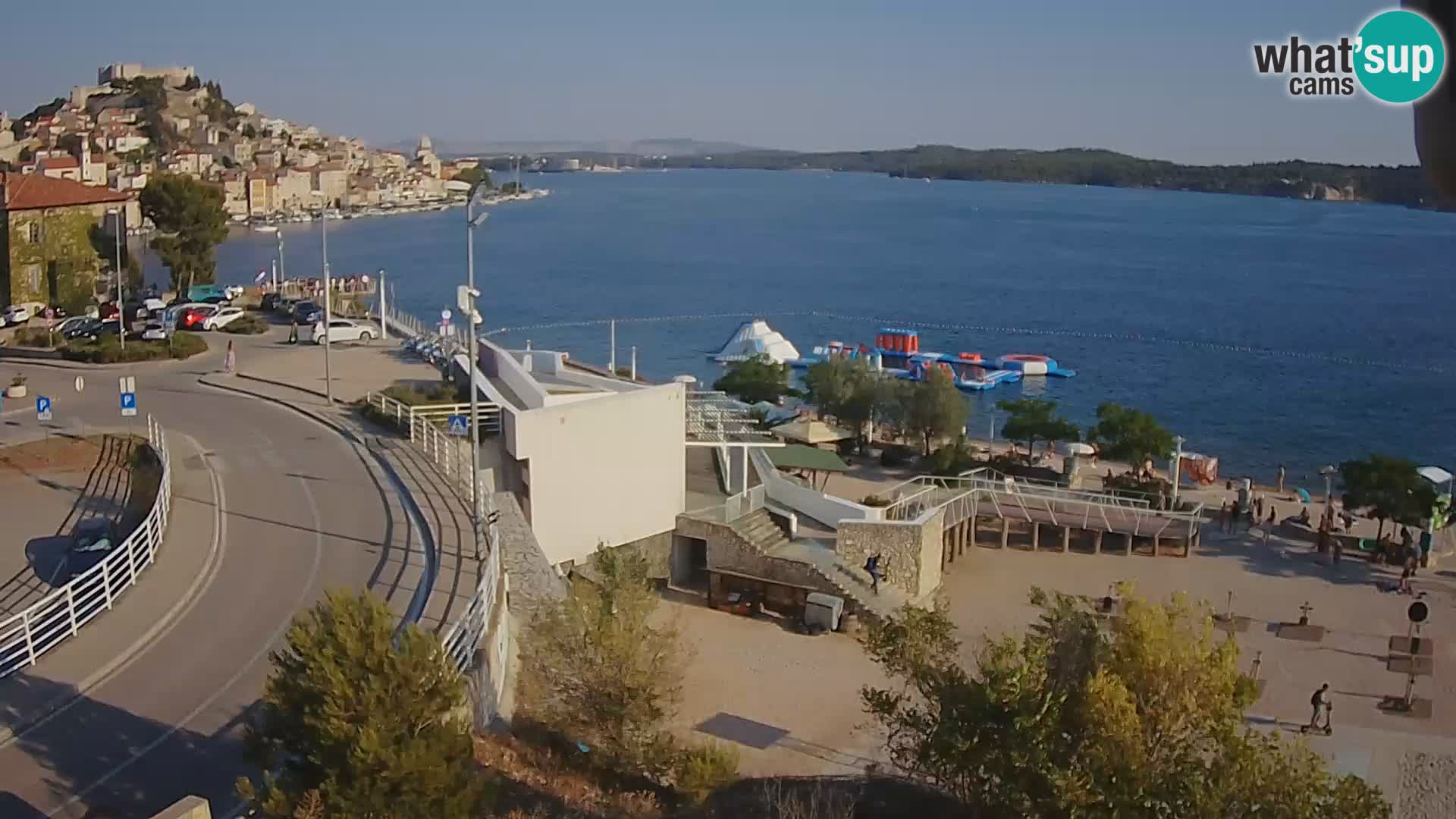 Web kamera Šibenik plaža Banj