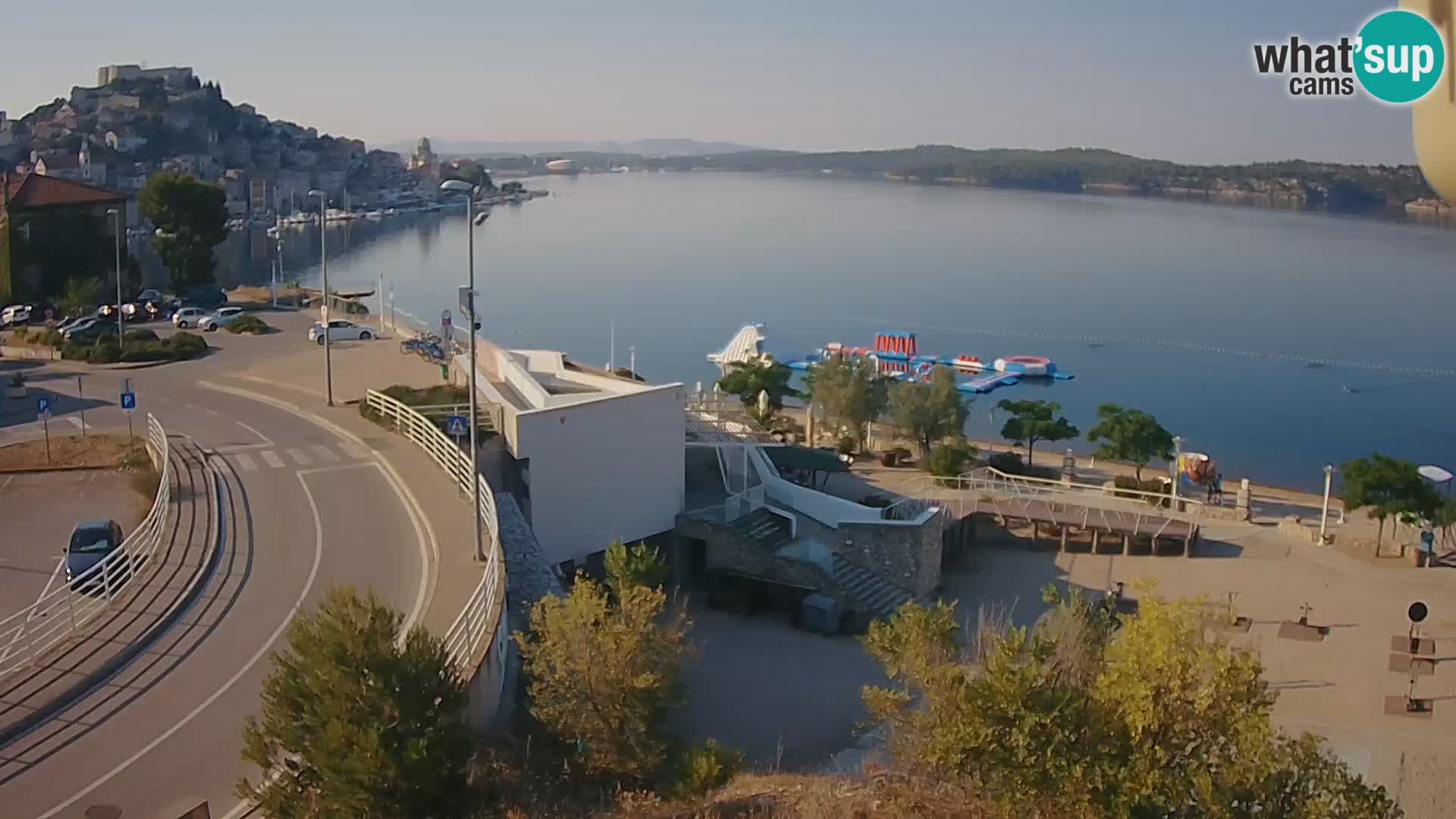 Šibenik webcam Beach Banj
