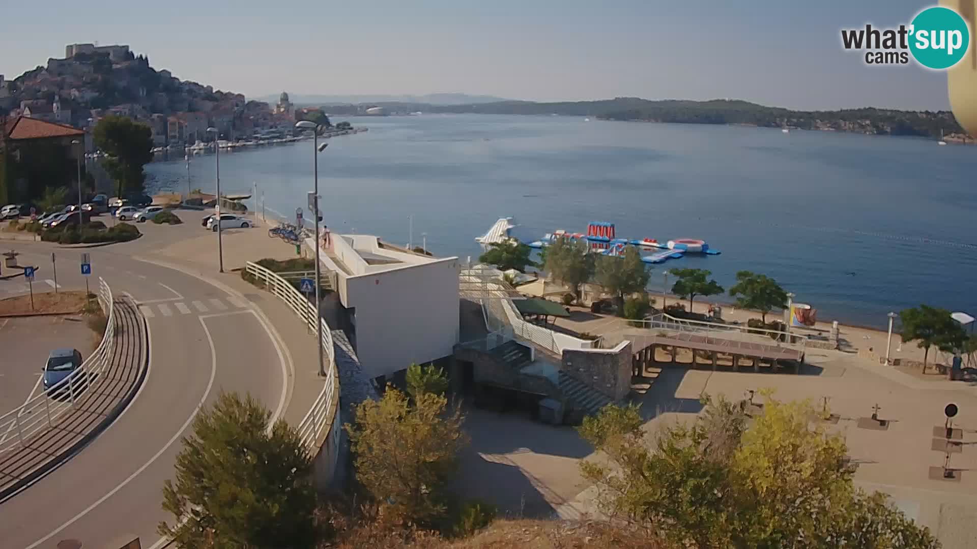Šibenik webcam Beach Banj