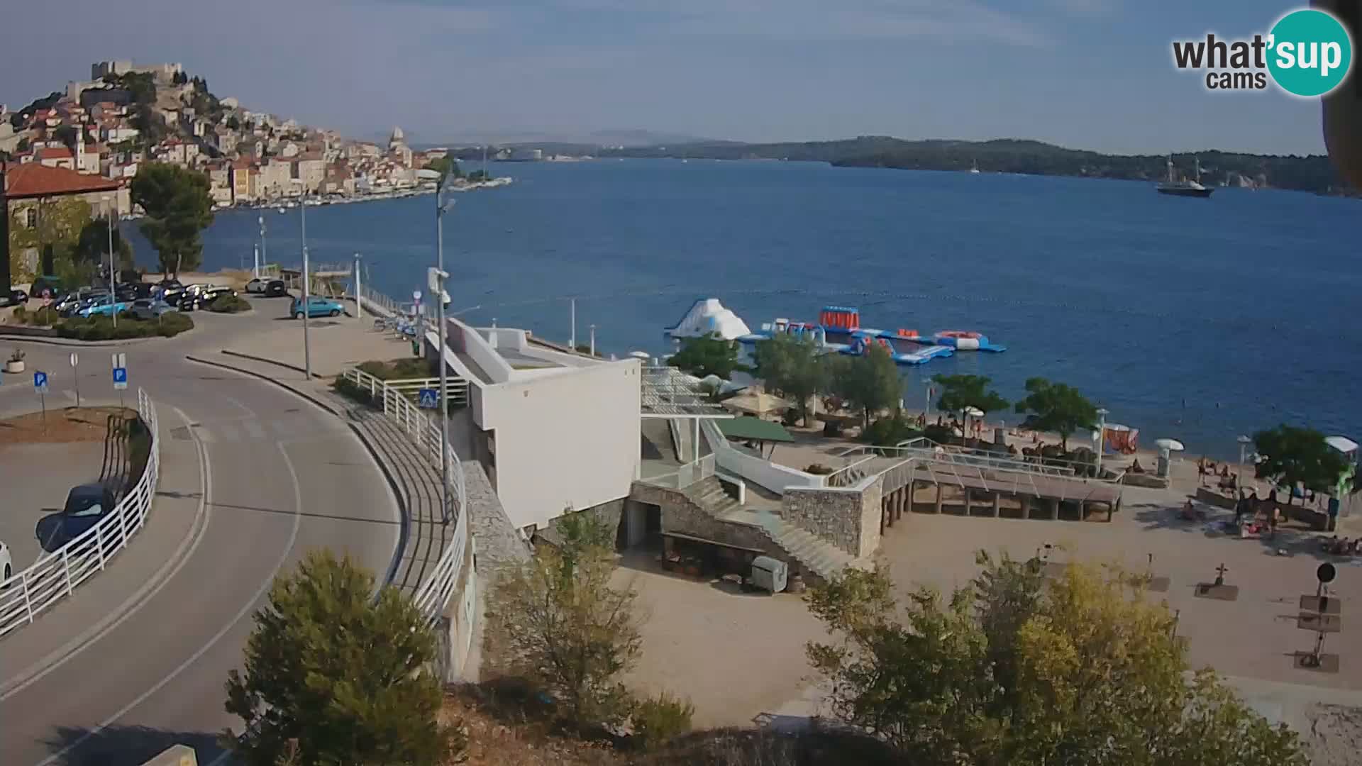 Kamera v živo Šibenik plaža Banj