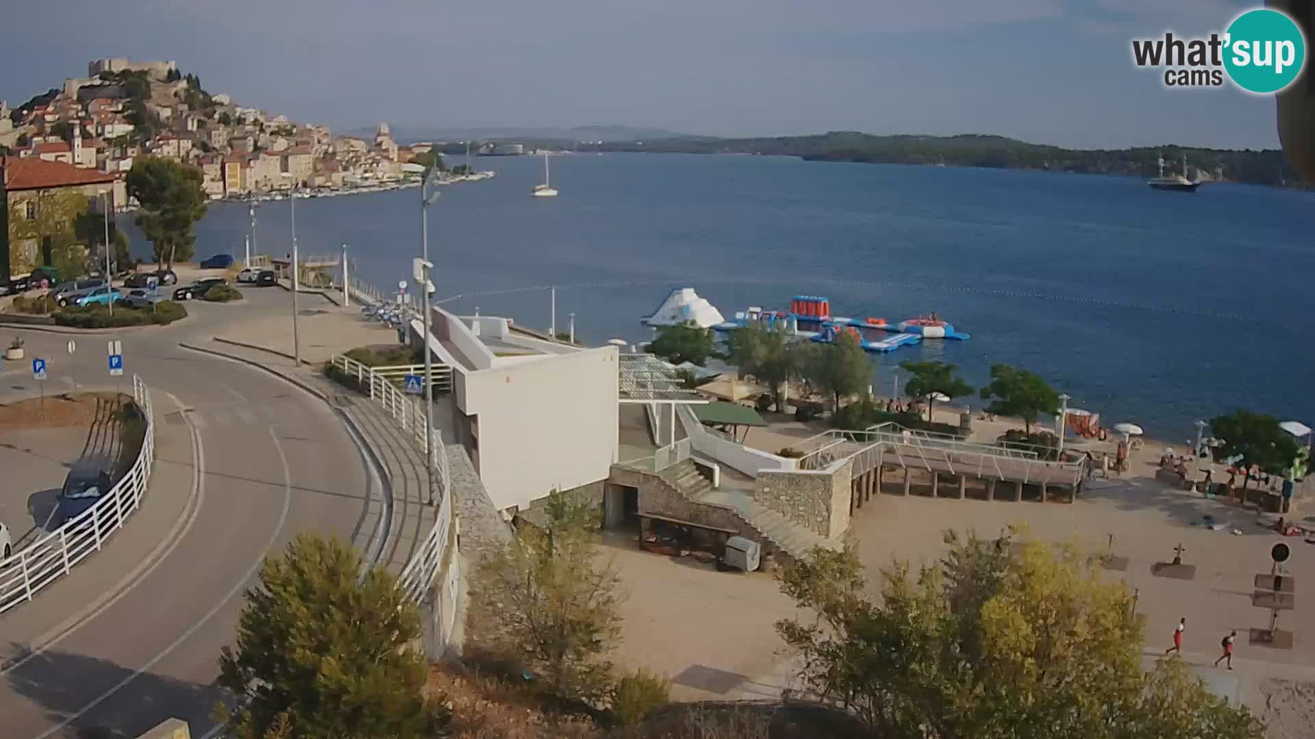 Live Cam Šibenik plage Banj