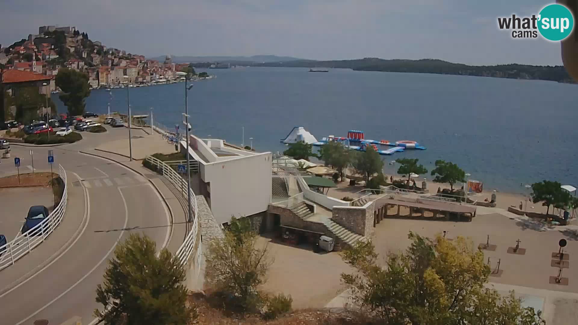 Livecam Sibenico spiaggia Banj
