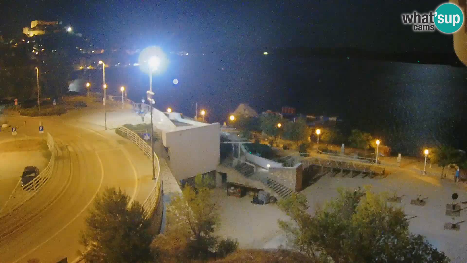 Šibenik webcam Beach Banj