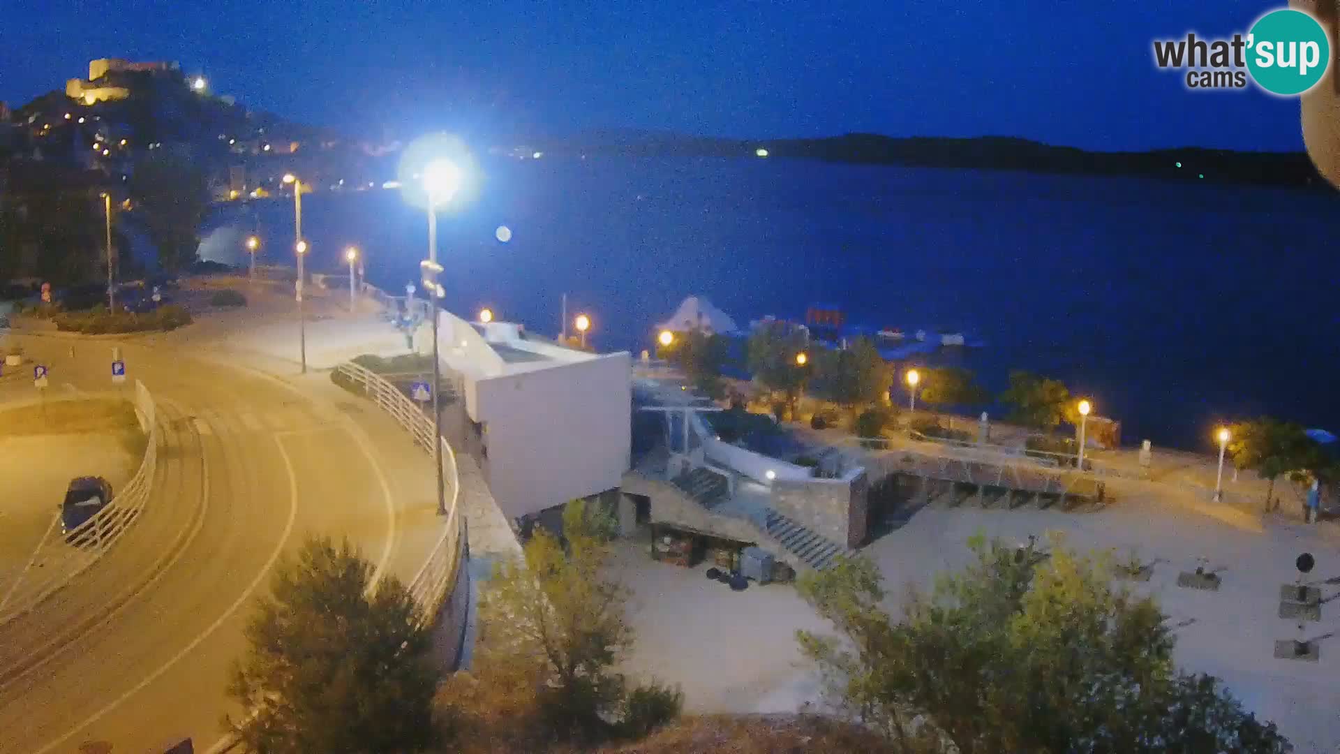 Live Cam Šibenik plage Banj