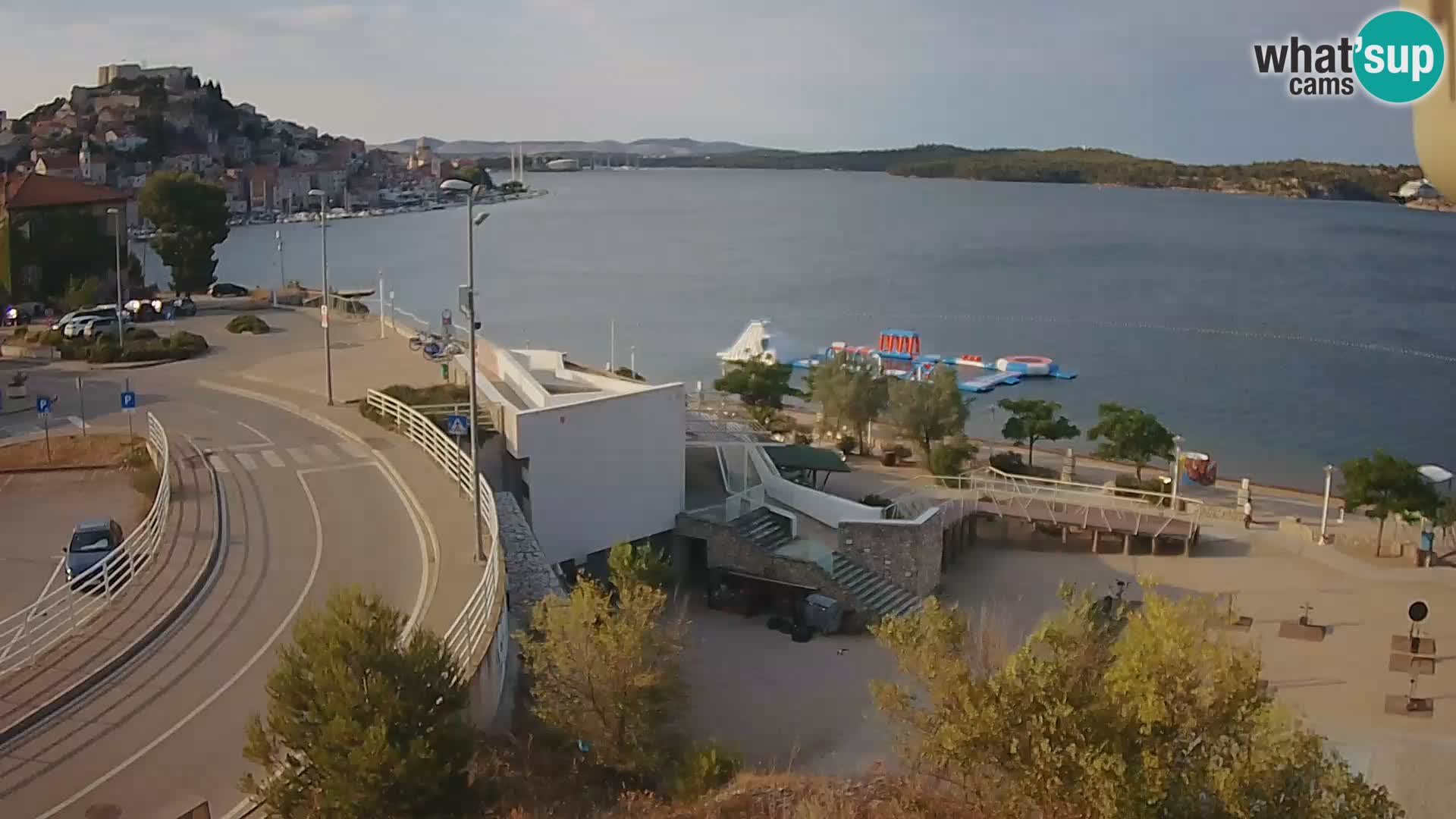 Šibenik webcam Beach Banj