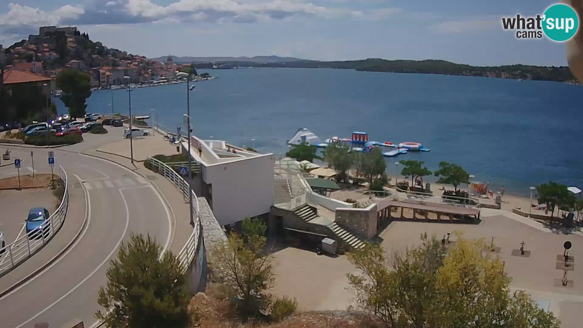 Live Cam Šibenik plage Banj
