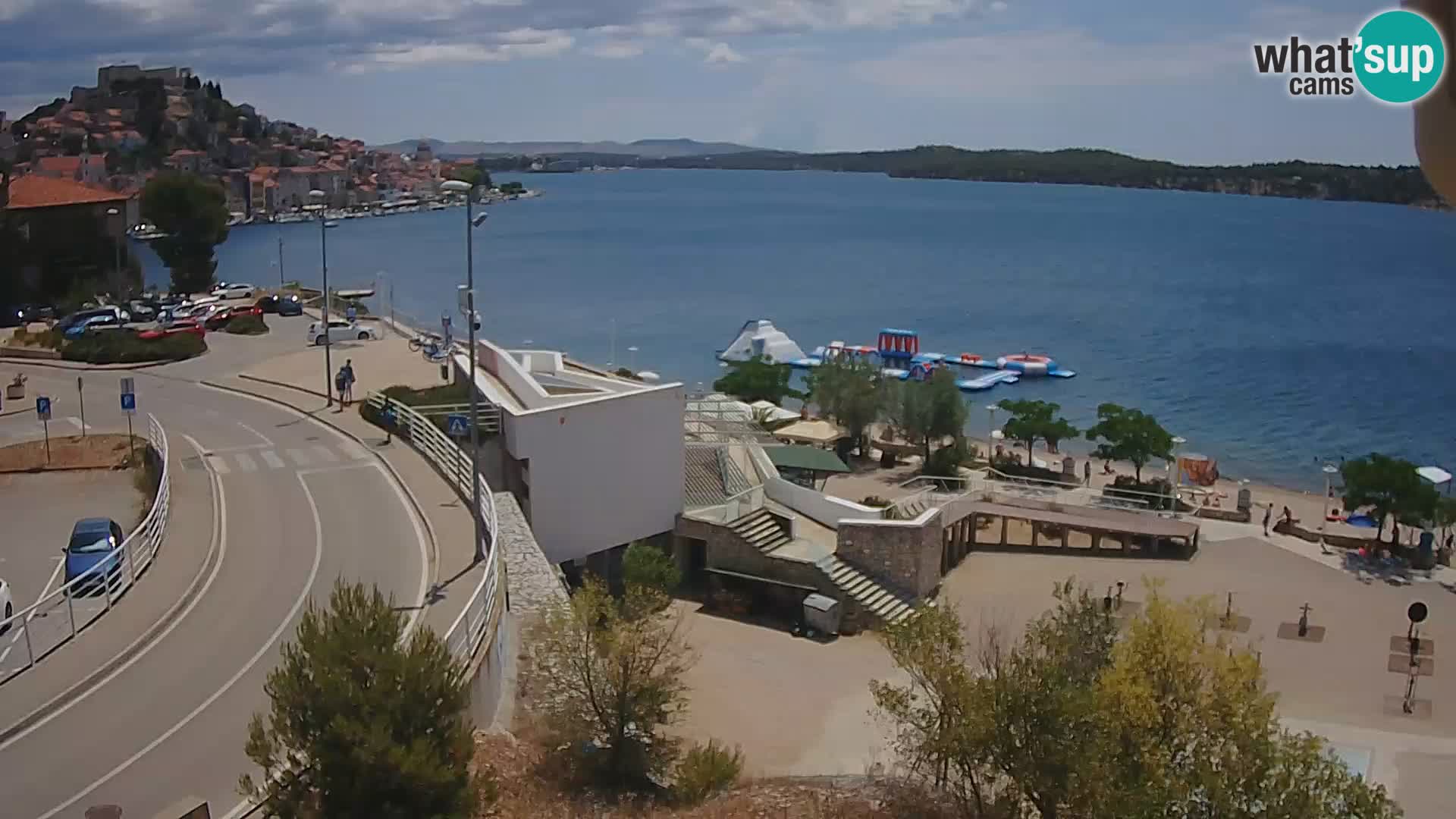 Live Cam Šibenik plage Banj