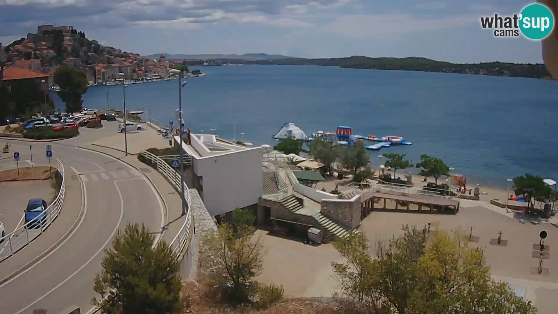 Live Cam Šibenik plage Banj