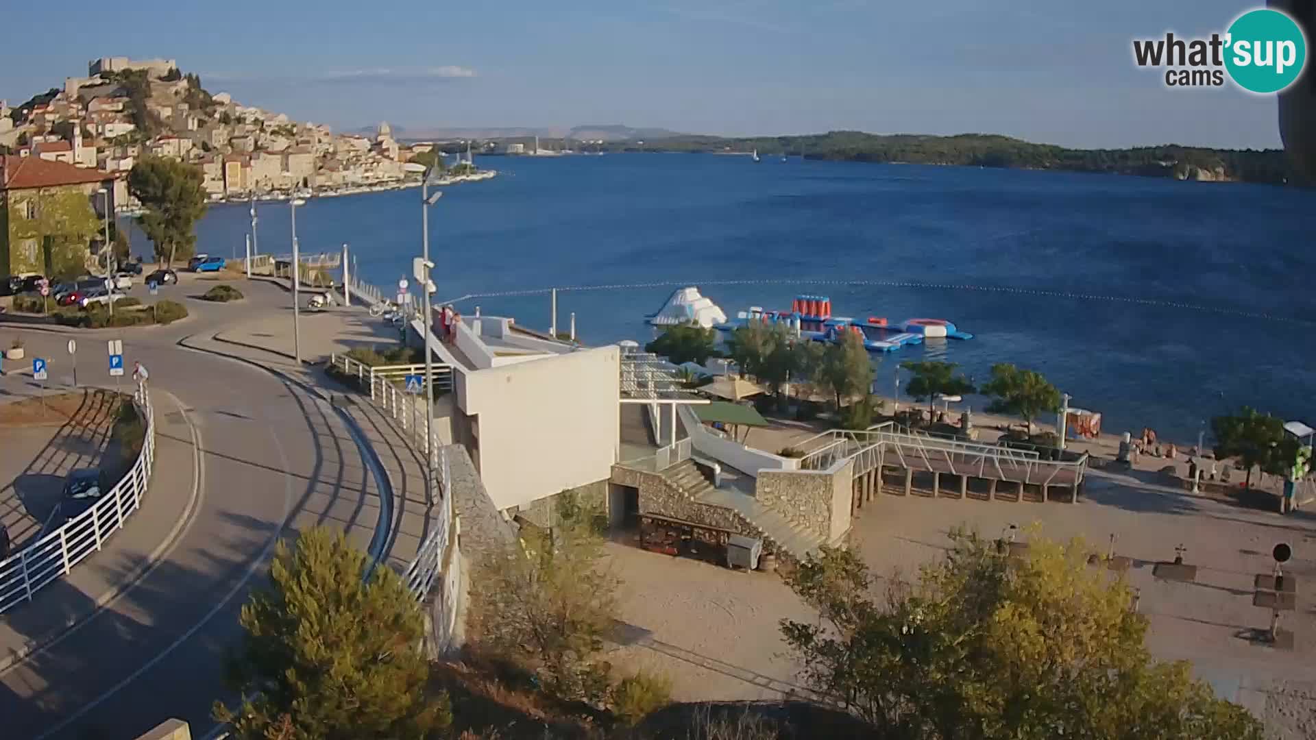 Šibenik webcam Beach Banj