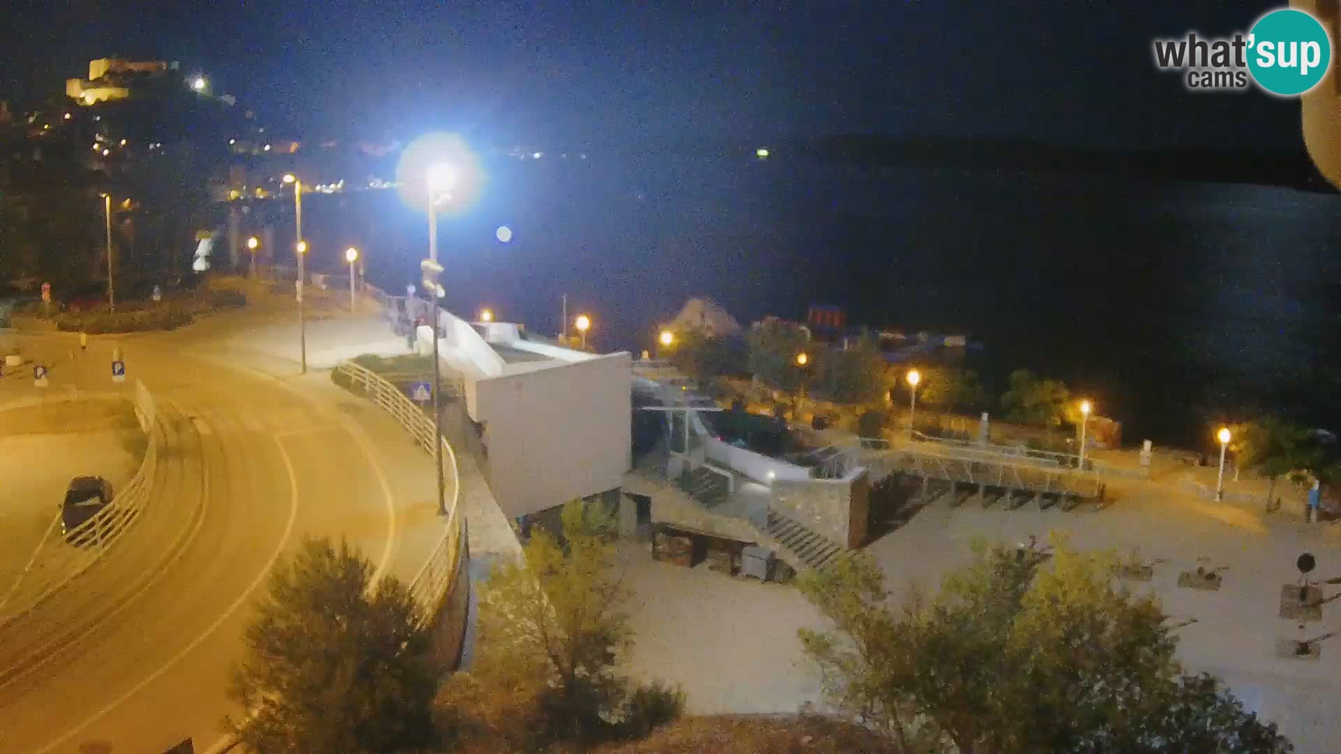 Kamera v živo Šibenik plaža Banj