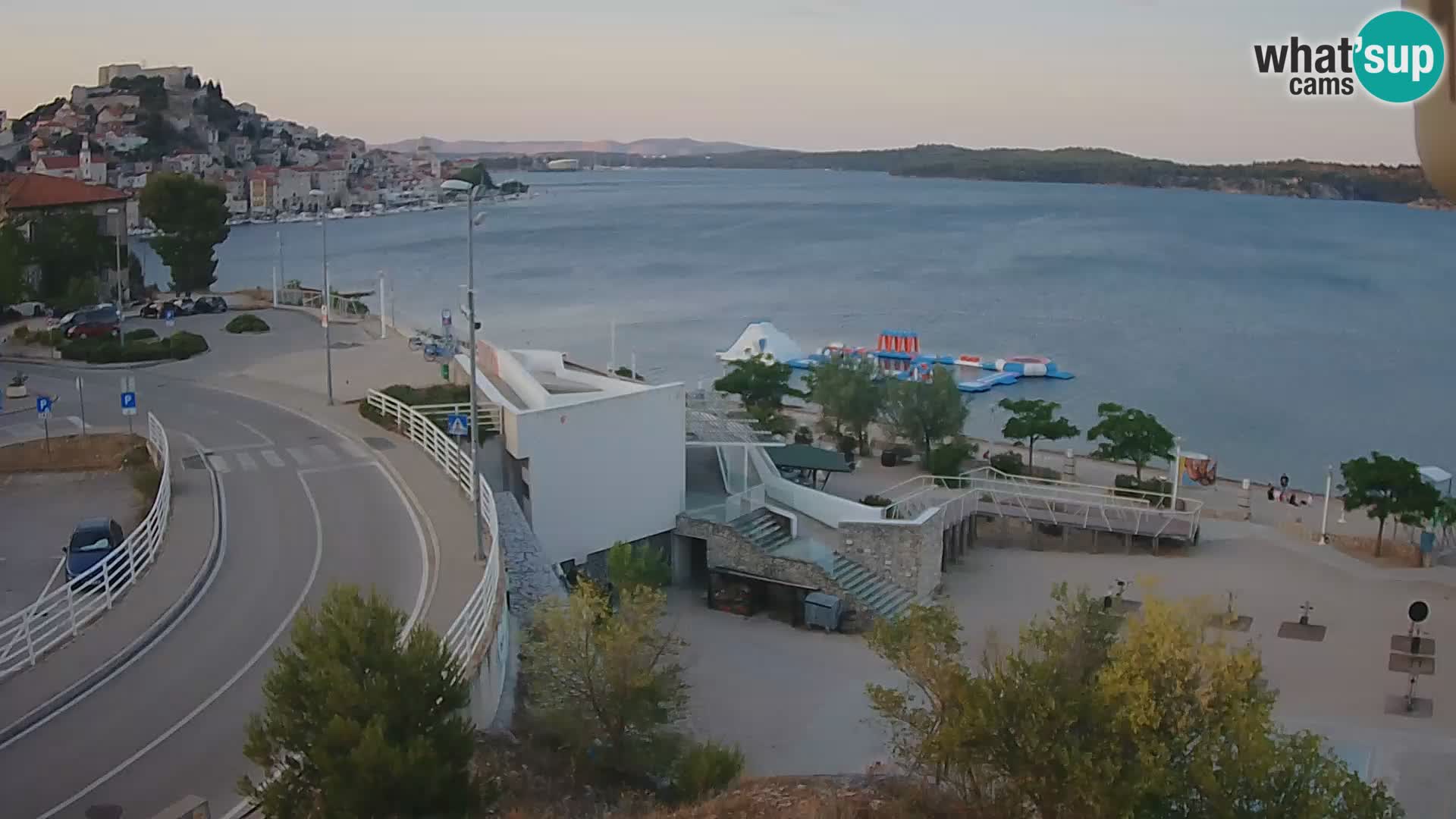 Livecam Sibenico spiaggia Banj