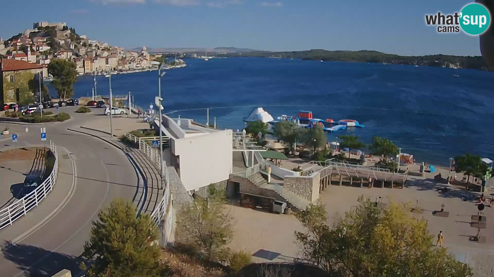 Kamera v živo Šibenik plaža Banj