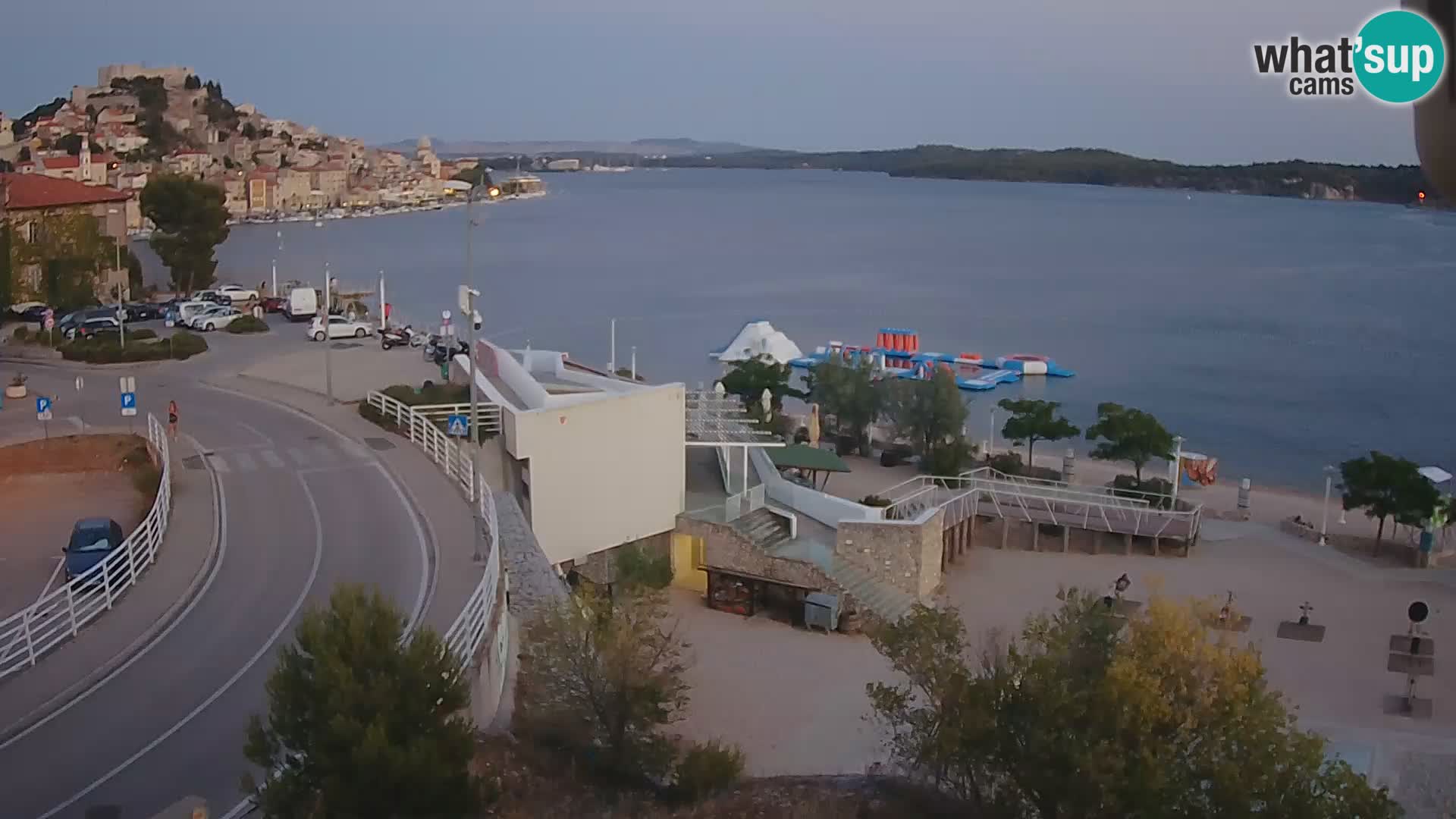 Šibenik webcam Beach Banj