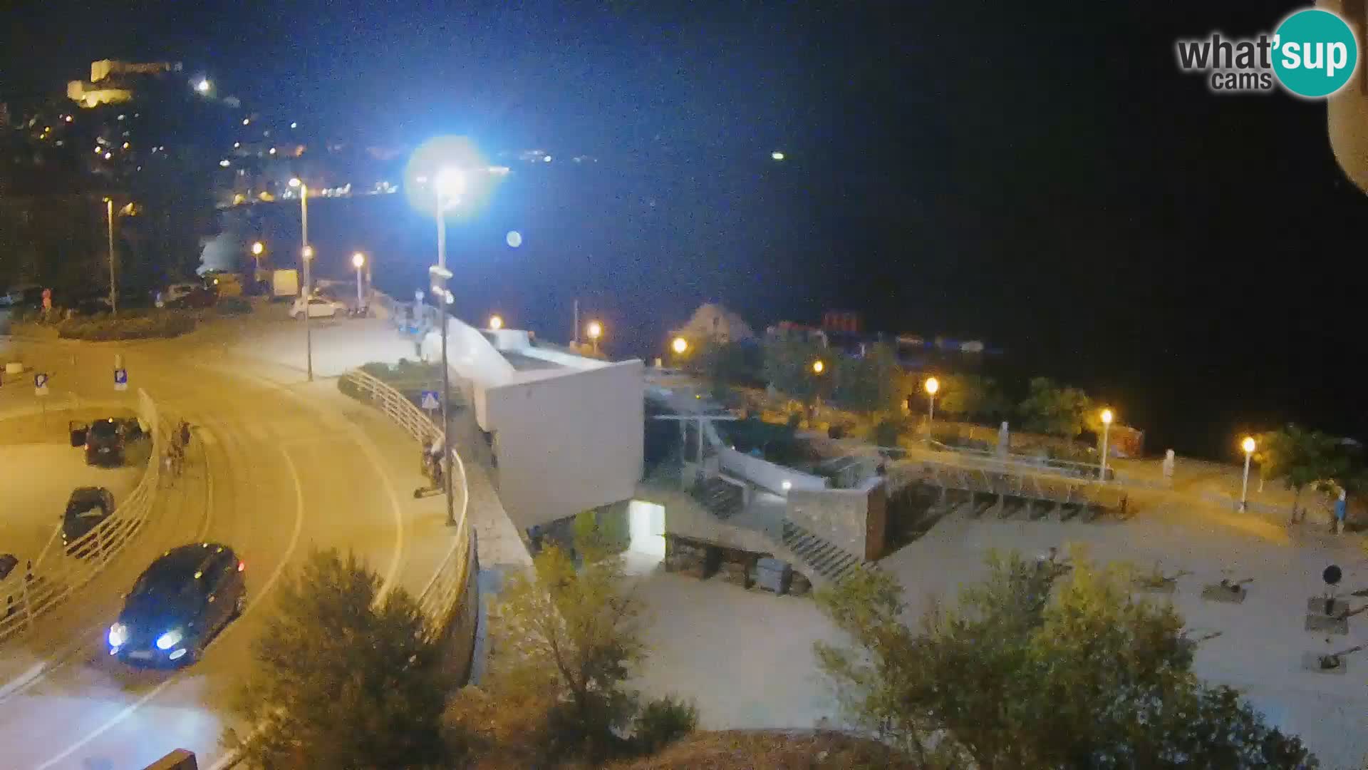 Livecam Sibenico spiaggia Banj