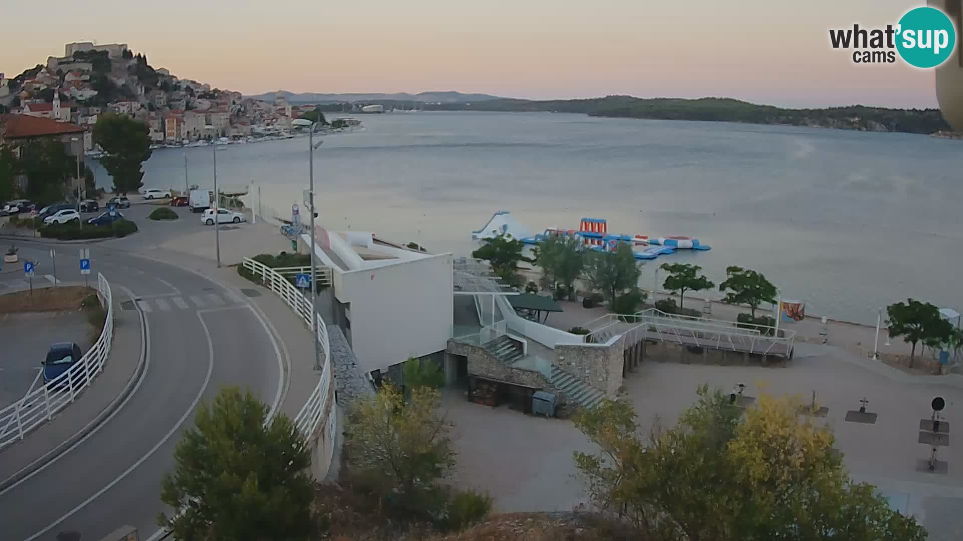 Šibenik webcam Beach Banj