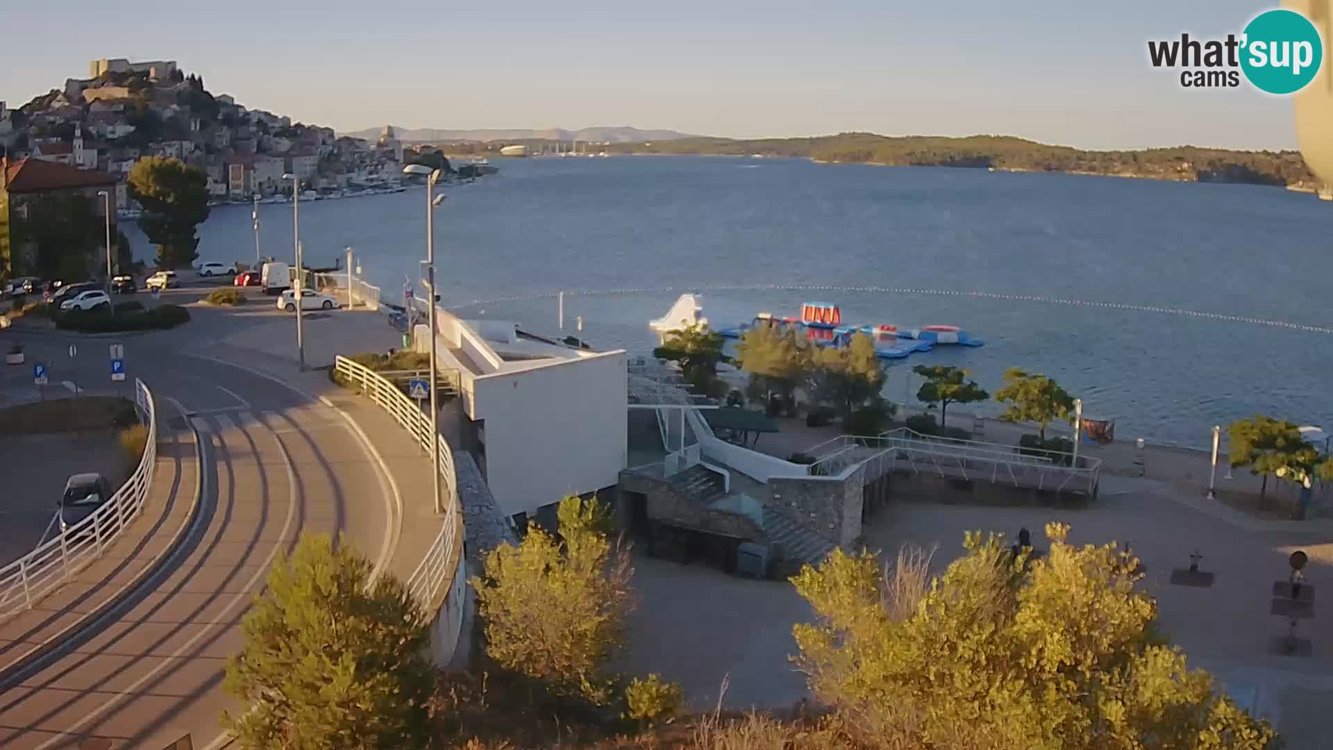 Šibenik webcam Beach Banj