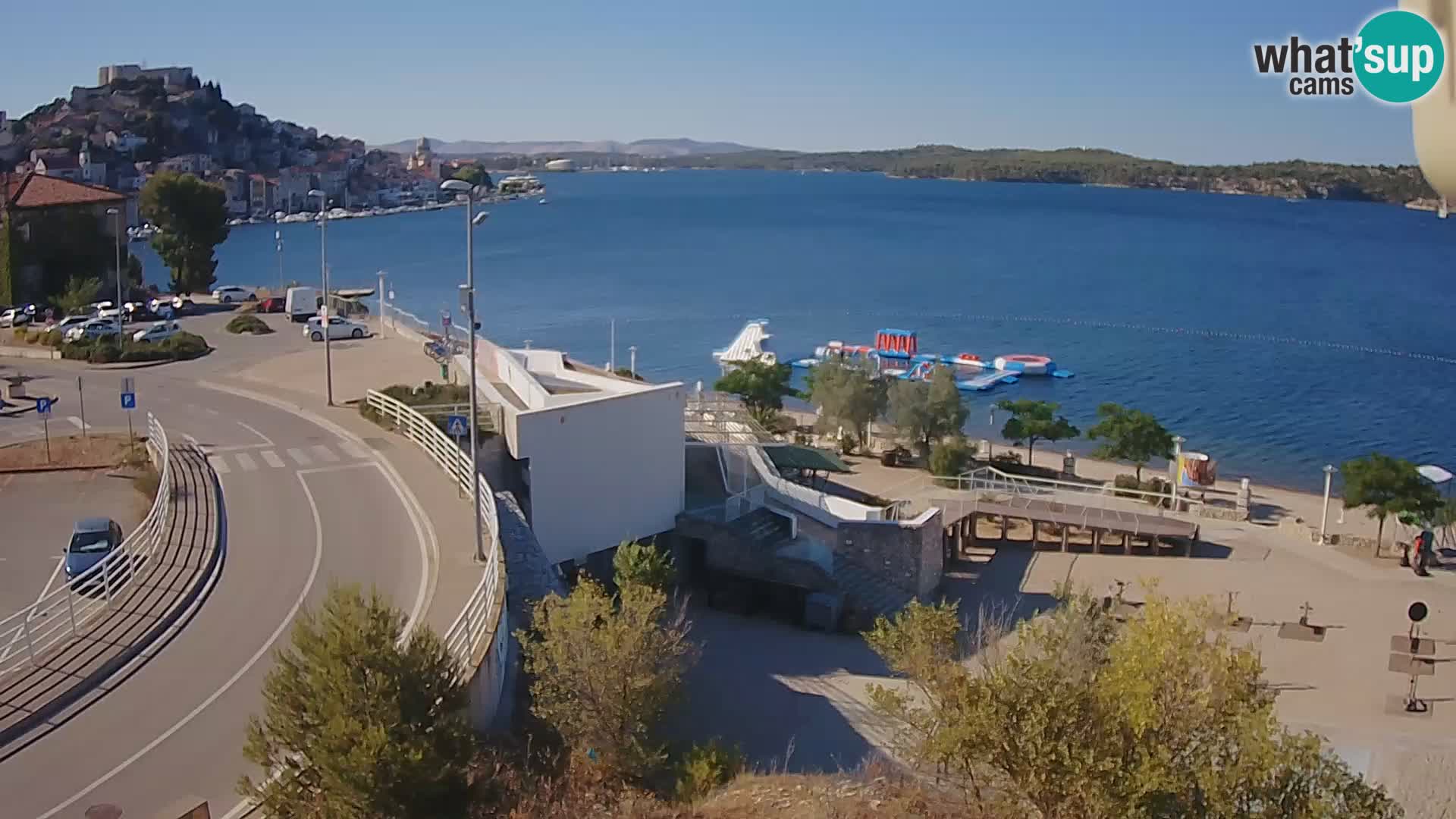 Web kamera Šibenik plaža Banj