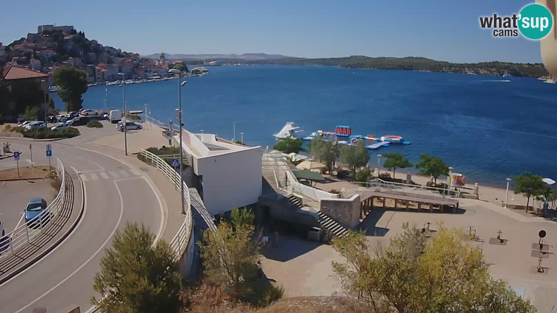 Web kamera Šibenik plaža Banj
