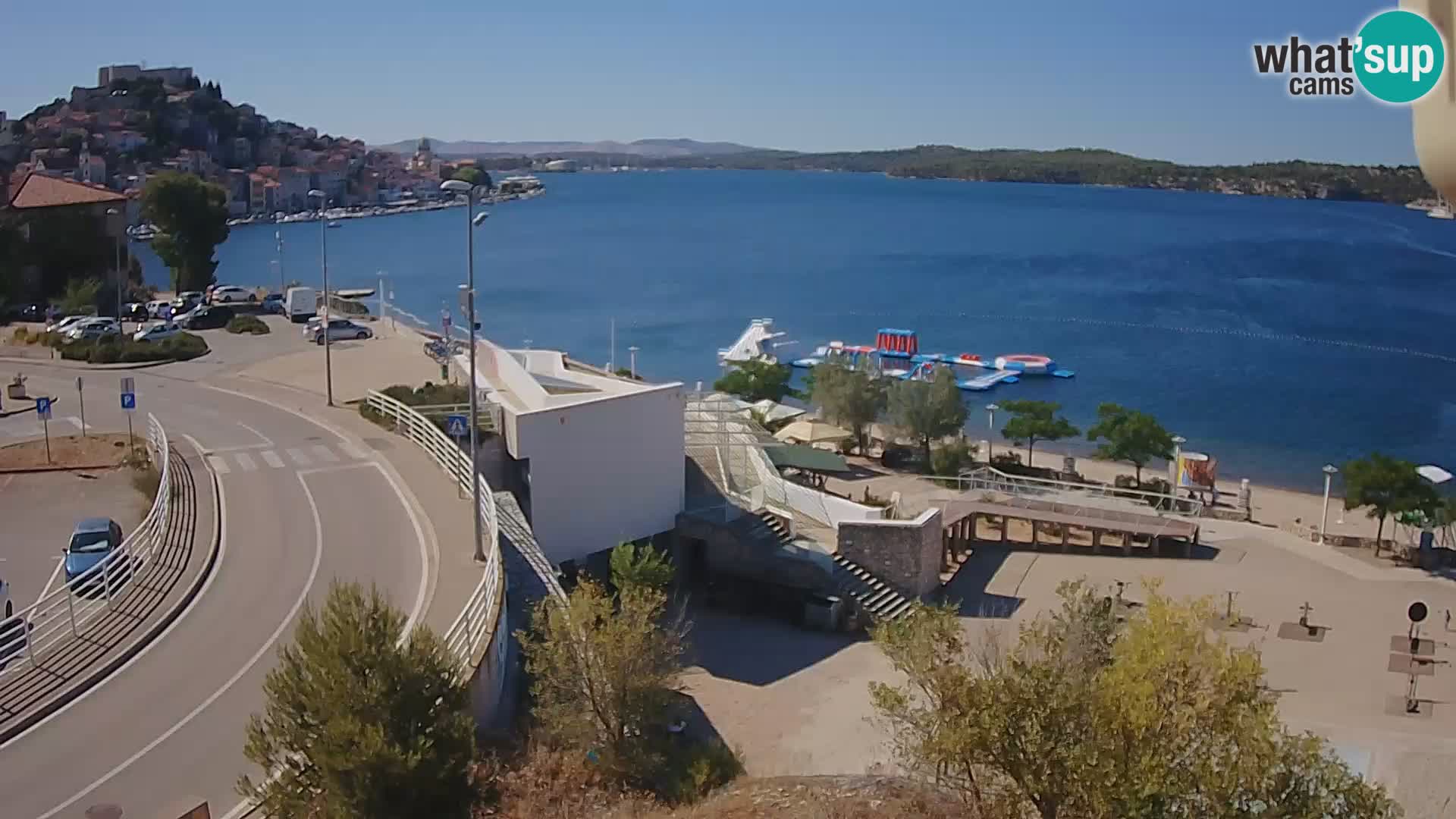 Web kamera Šibenik plaža Banj