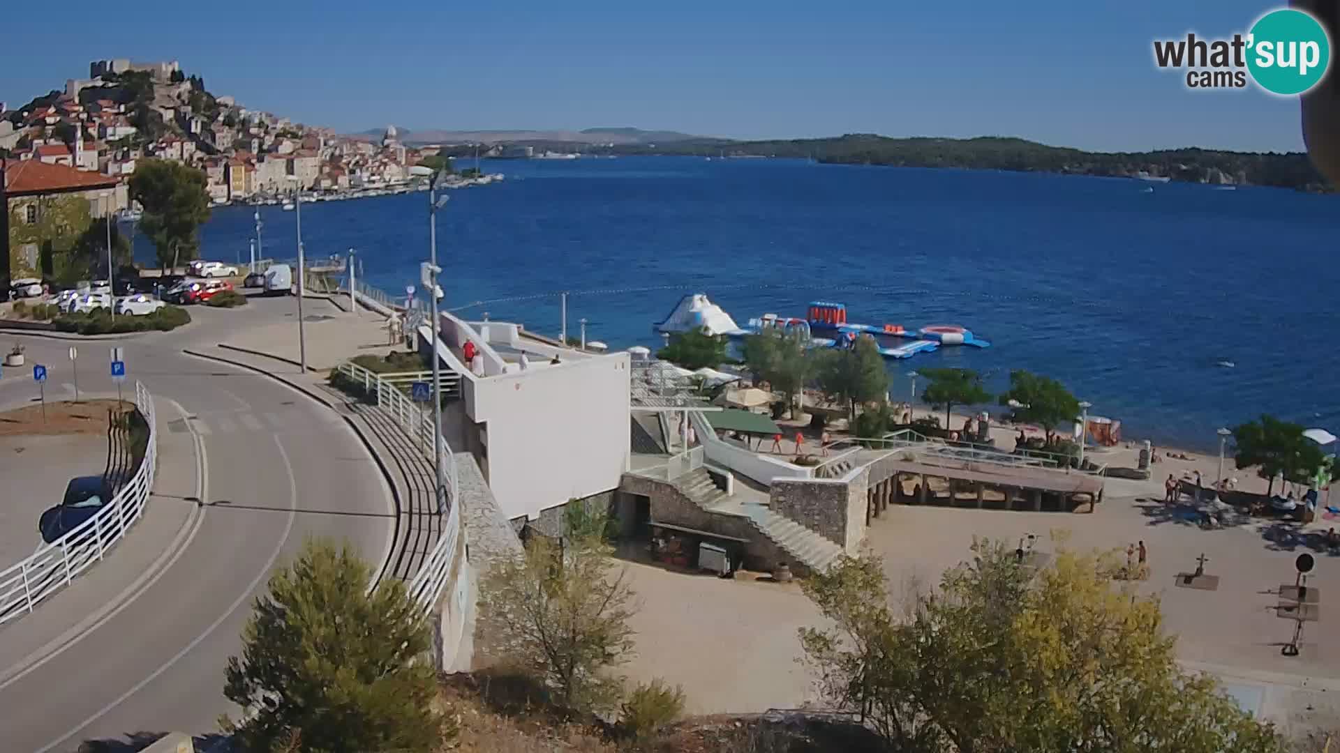 Webcam Šibenik Strand Banj