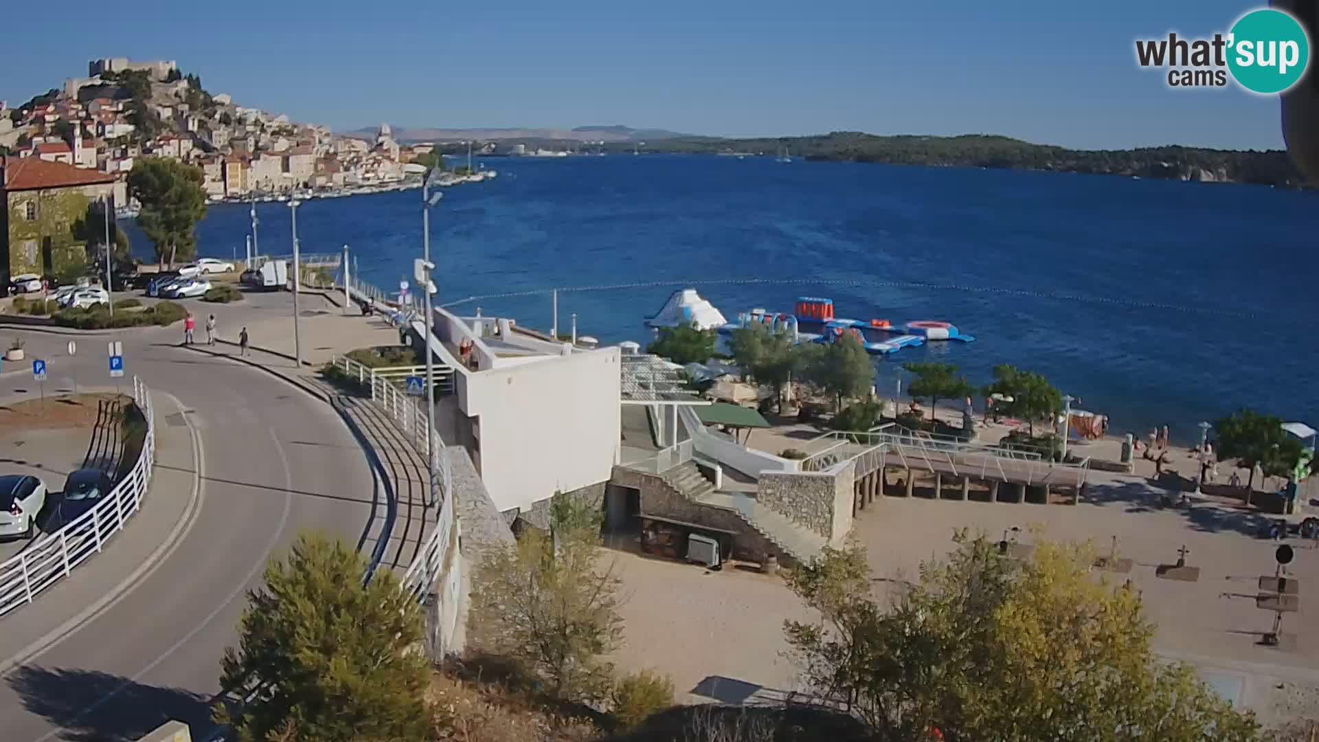 Webcam Šibenik Strand Banj