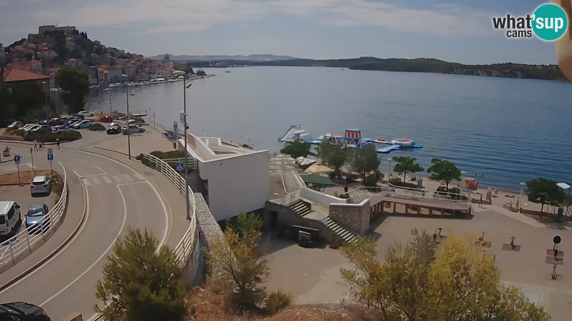 Šibenik webcam Beach Banj