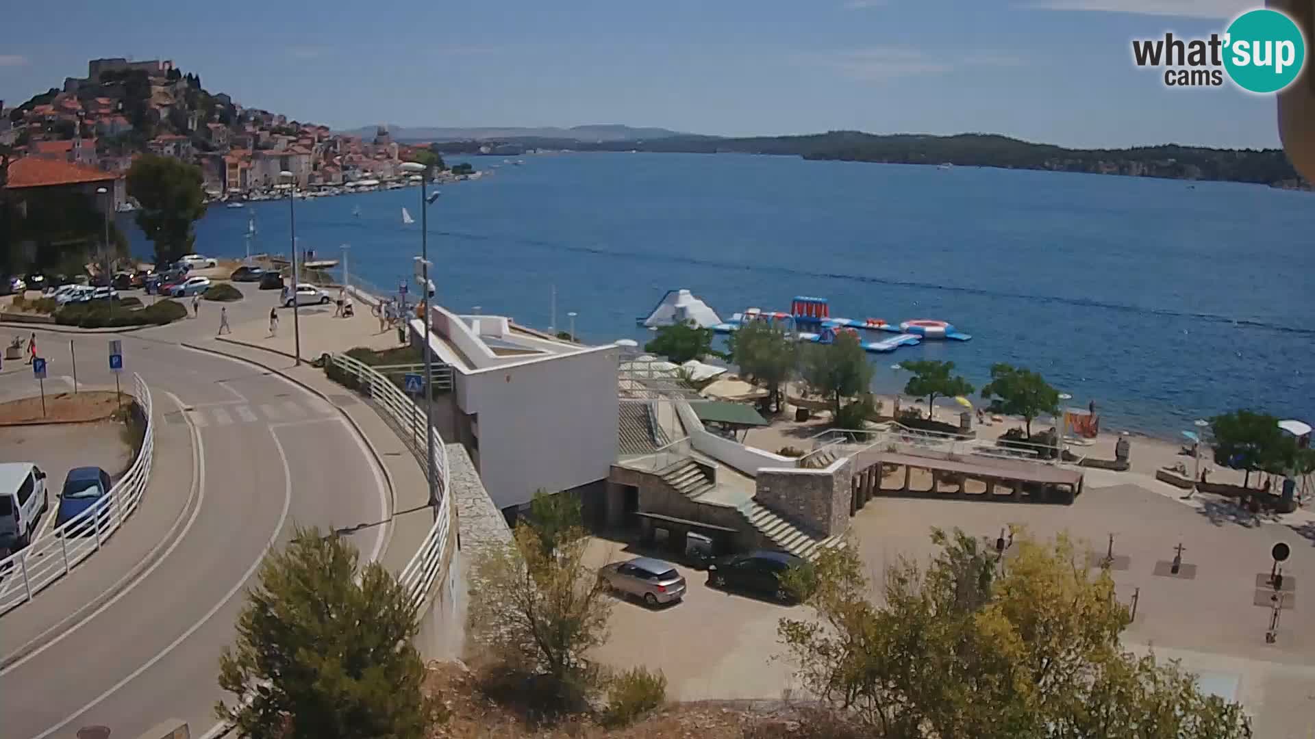 Kamera v živo Šibenik plaža Banj