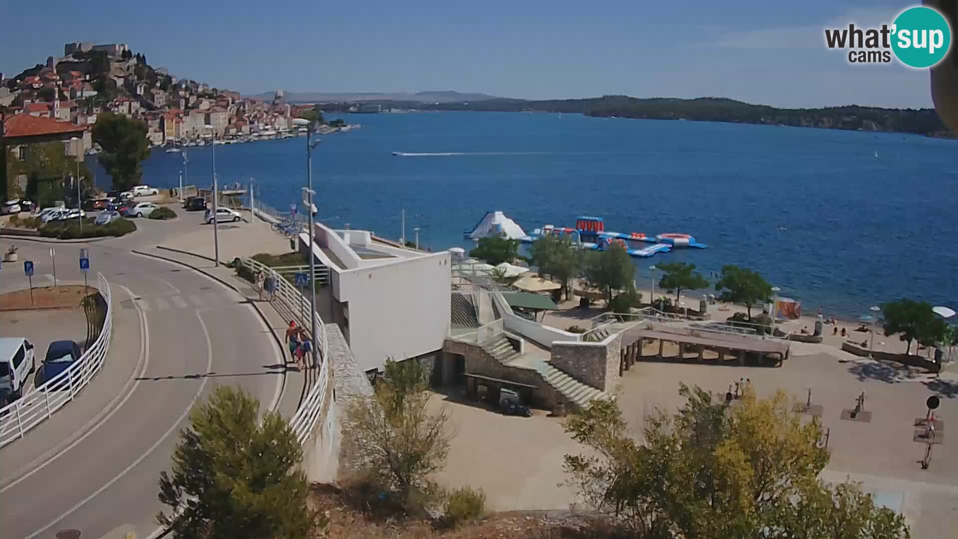Kamera v živo Šibenik plaža Banj