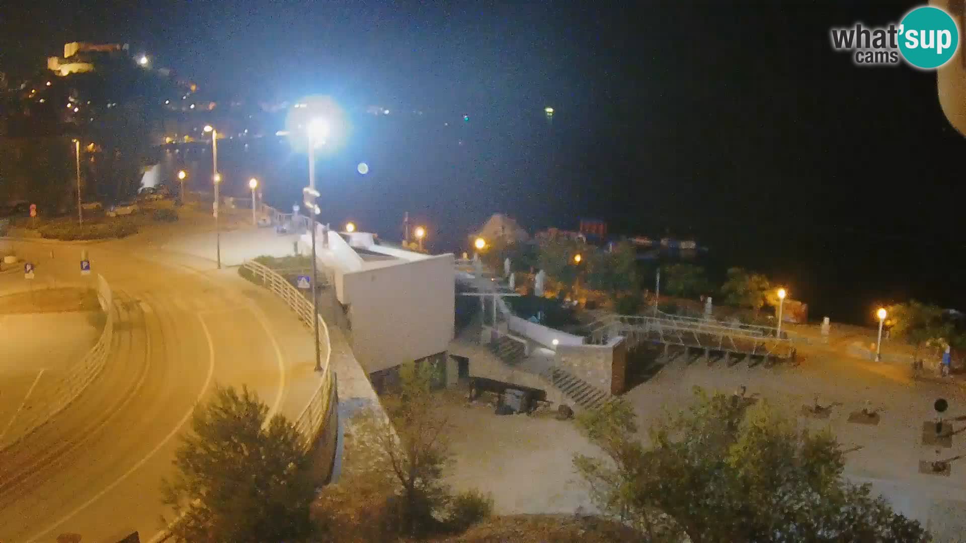 Kamera v živo Šibenik plaža Banj