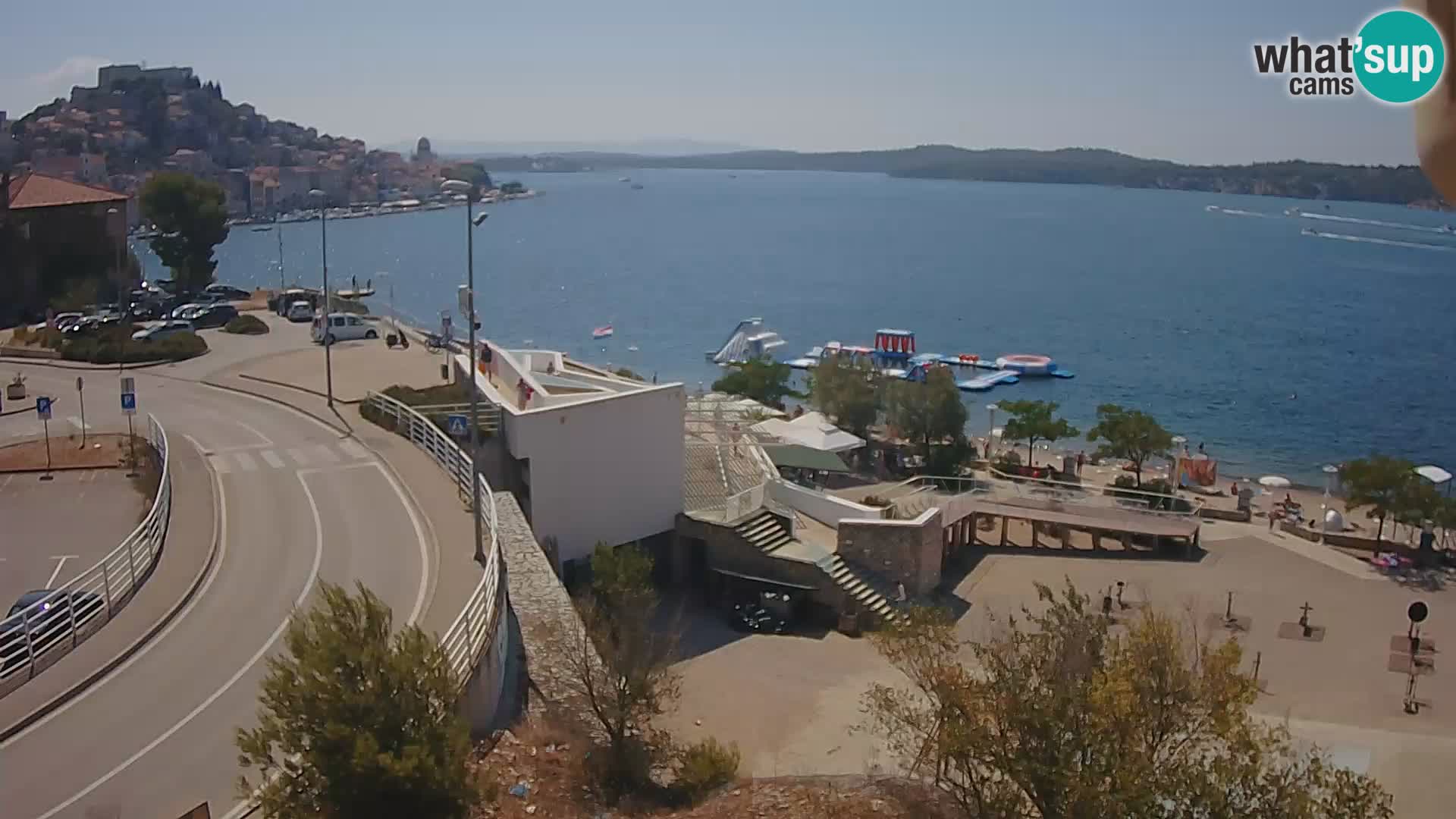 Livecam Sibenico spiaggia Banj