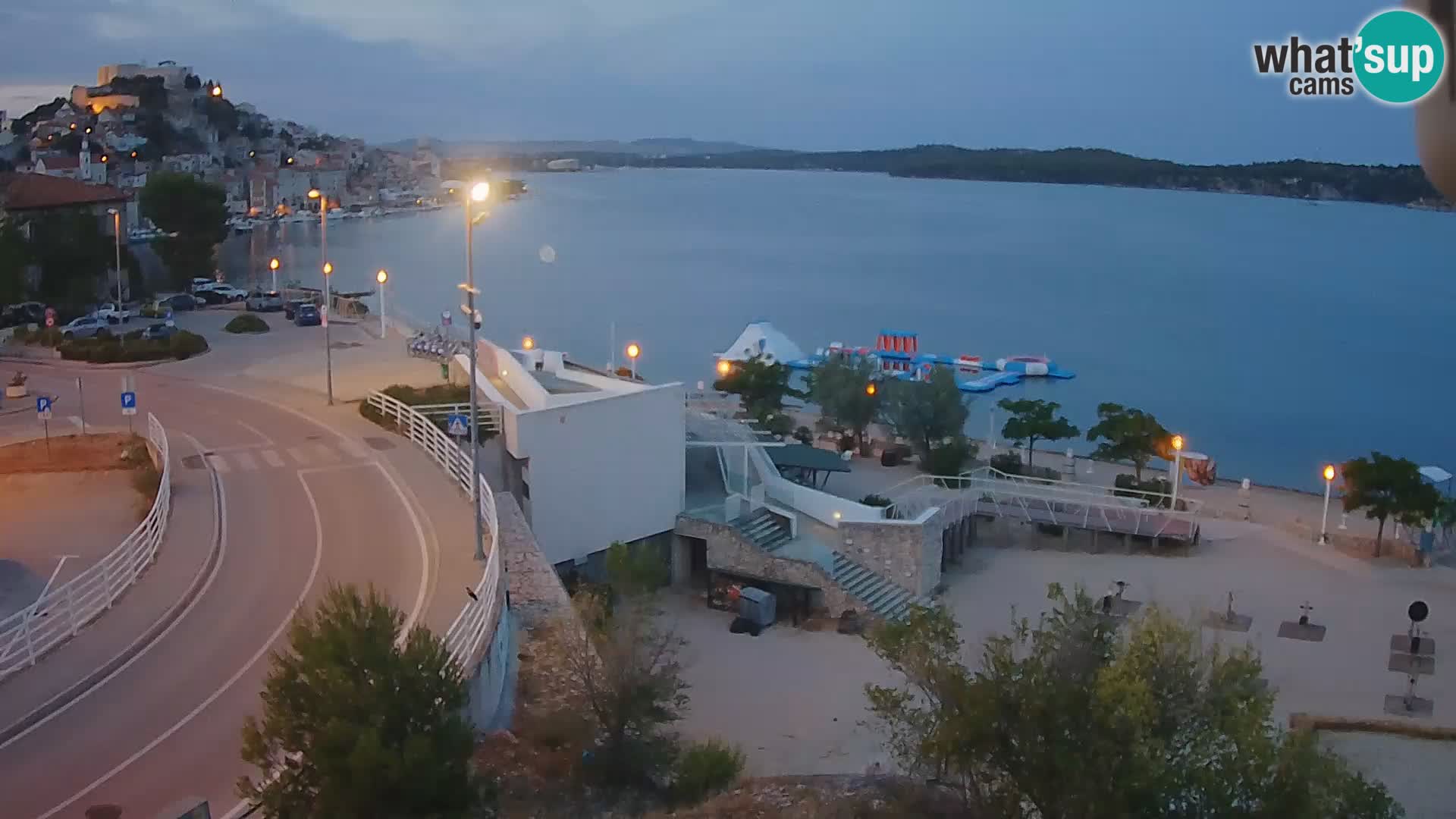 Livecam Sibenico spiaggia Banj