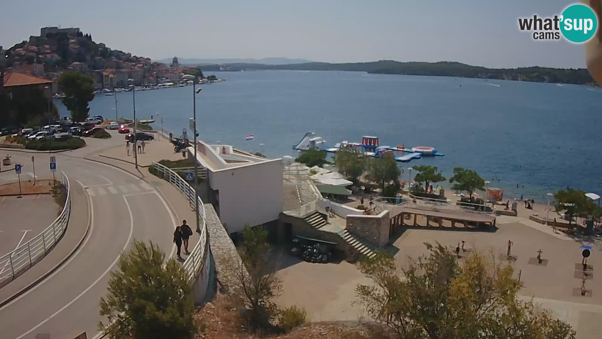 Livecam Sibenico spiaggia Banj