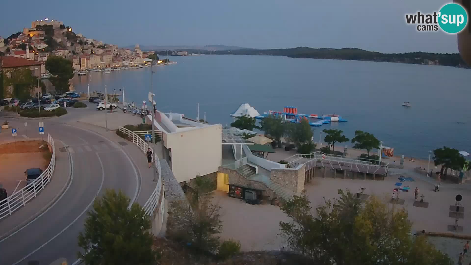 Kamera v živo Šibenik plaža Banj