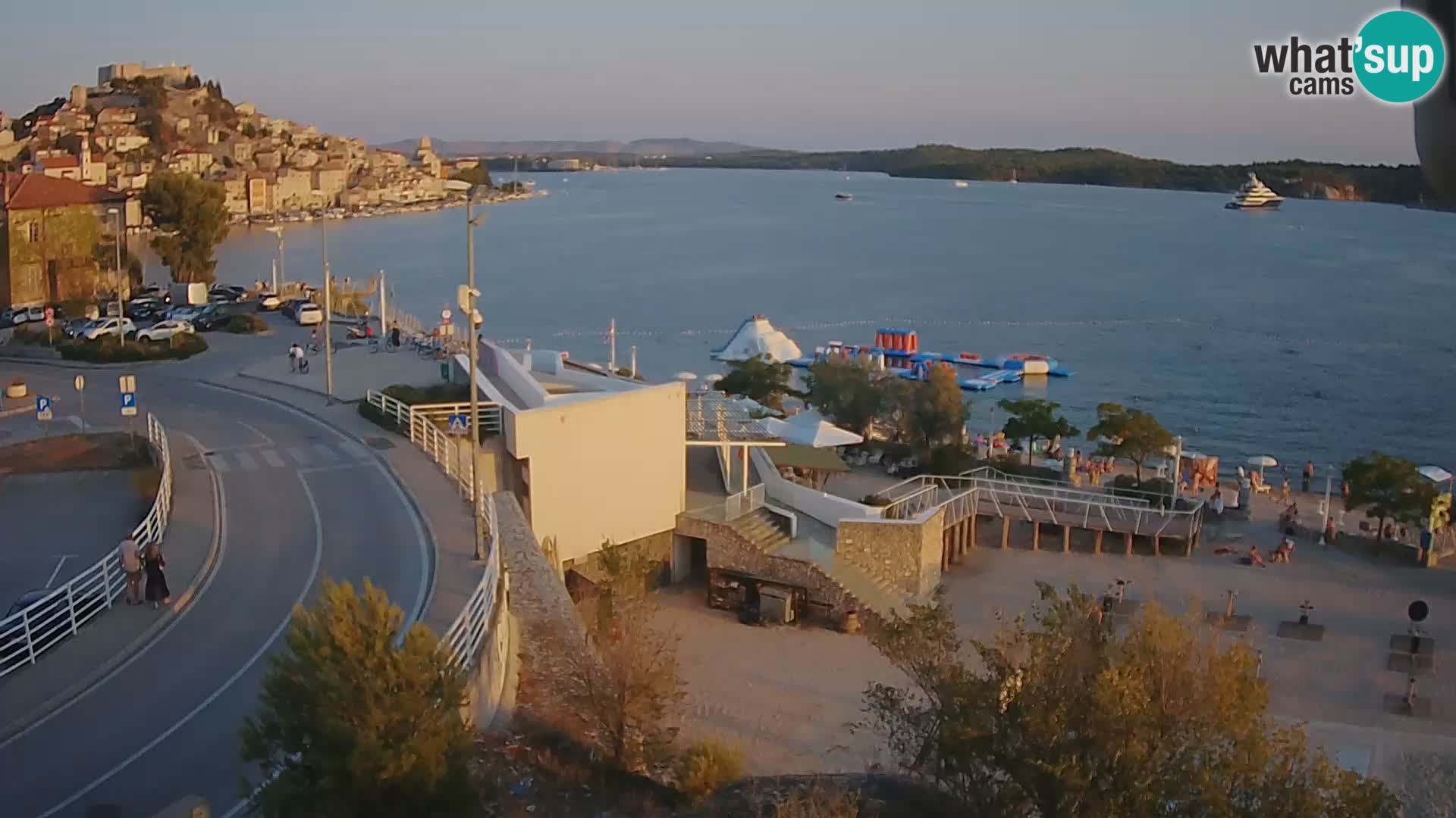 Web kamera Šibenik plaža Banj