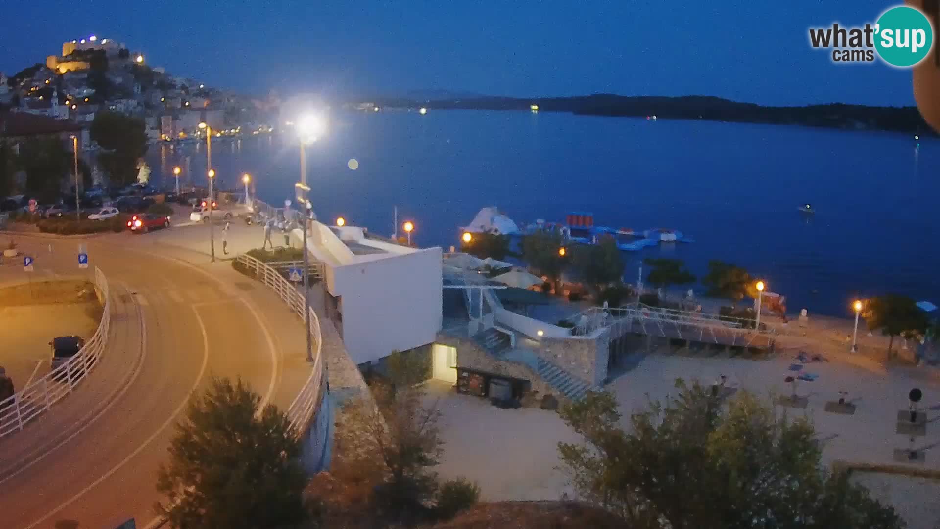 Kamera v živo Šibenik plaža Banj