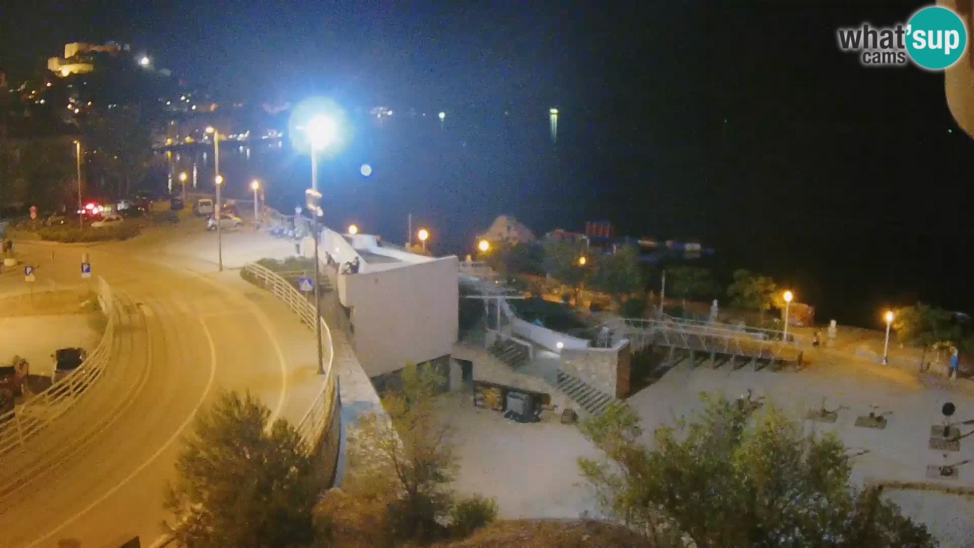 Šibenik webcam Beach Banj
