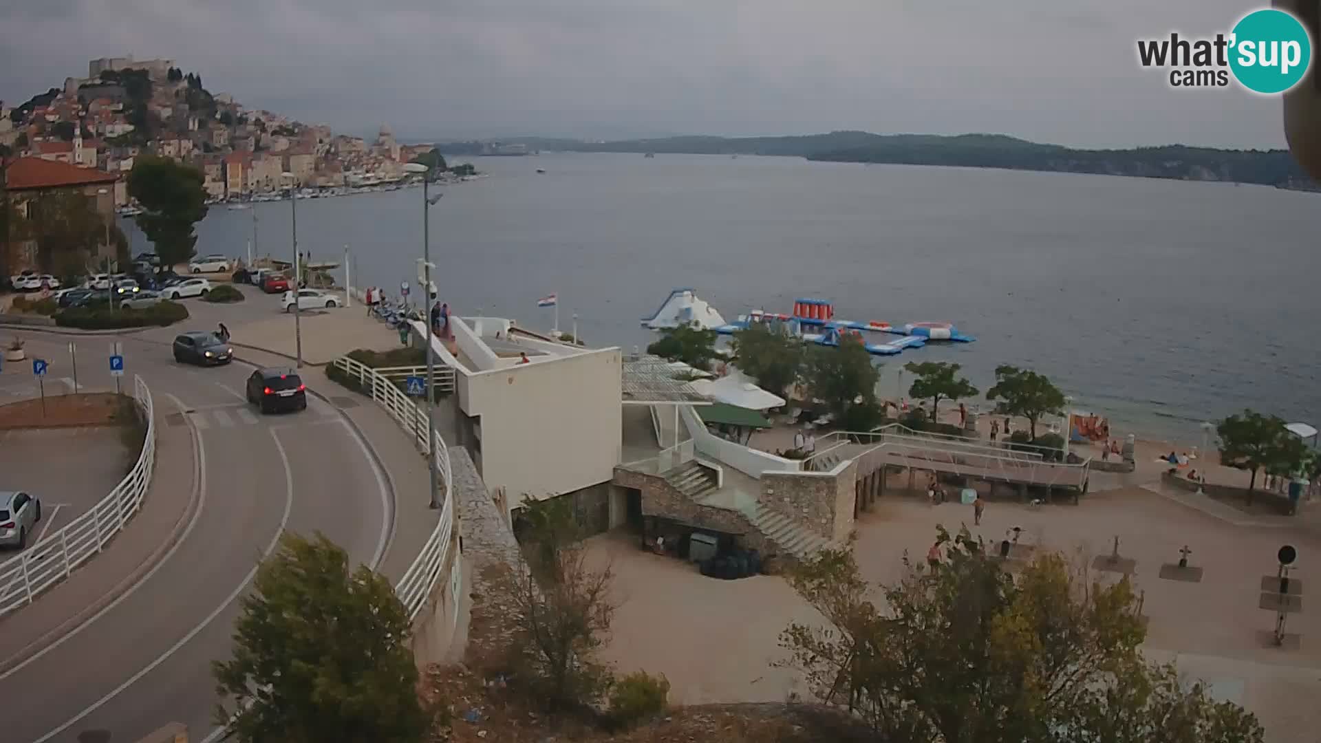 Web kamera Šibenik plaža Banj