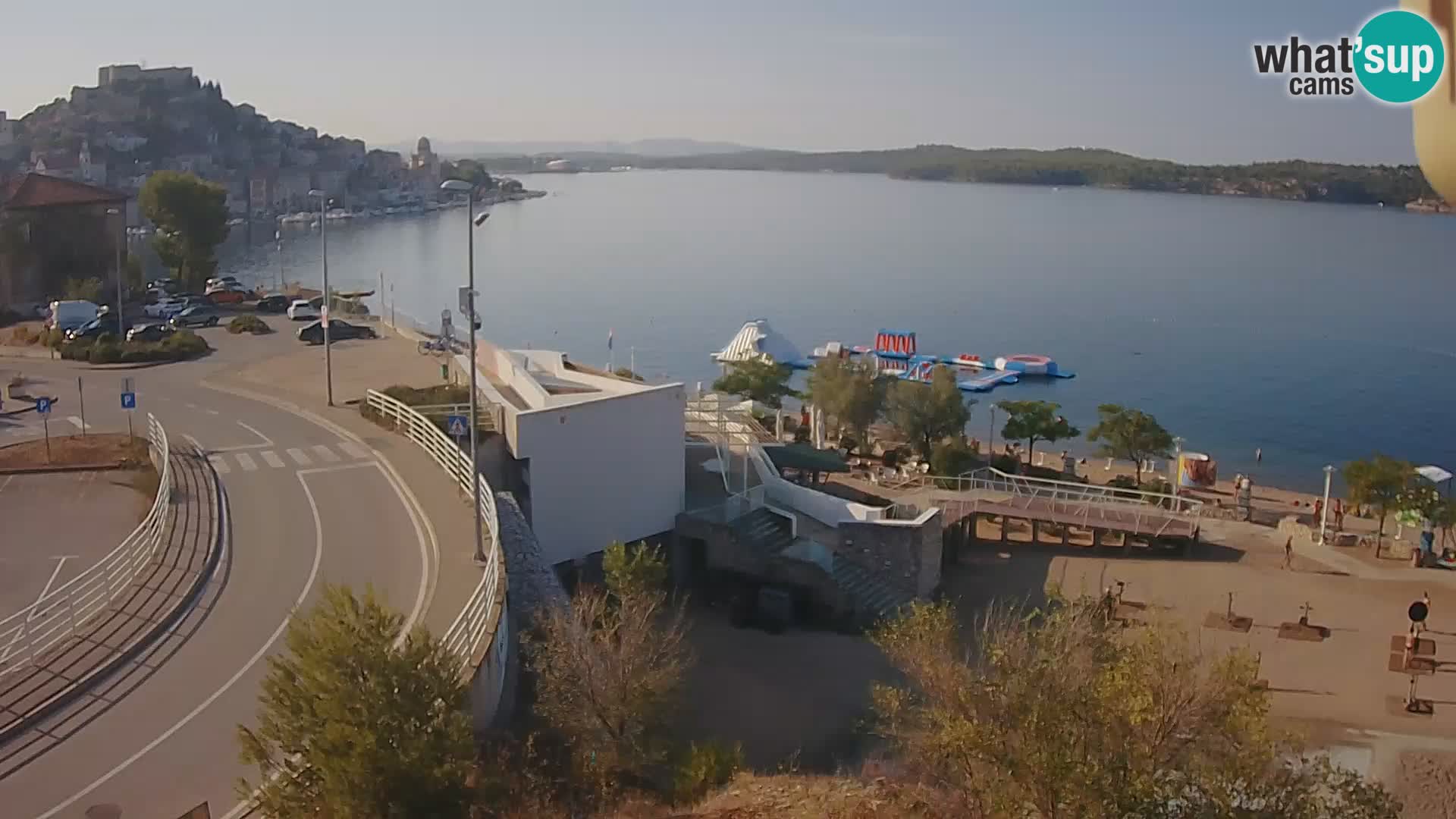 Šibenik webcam Beach Banj