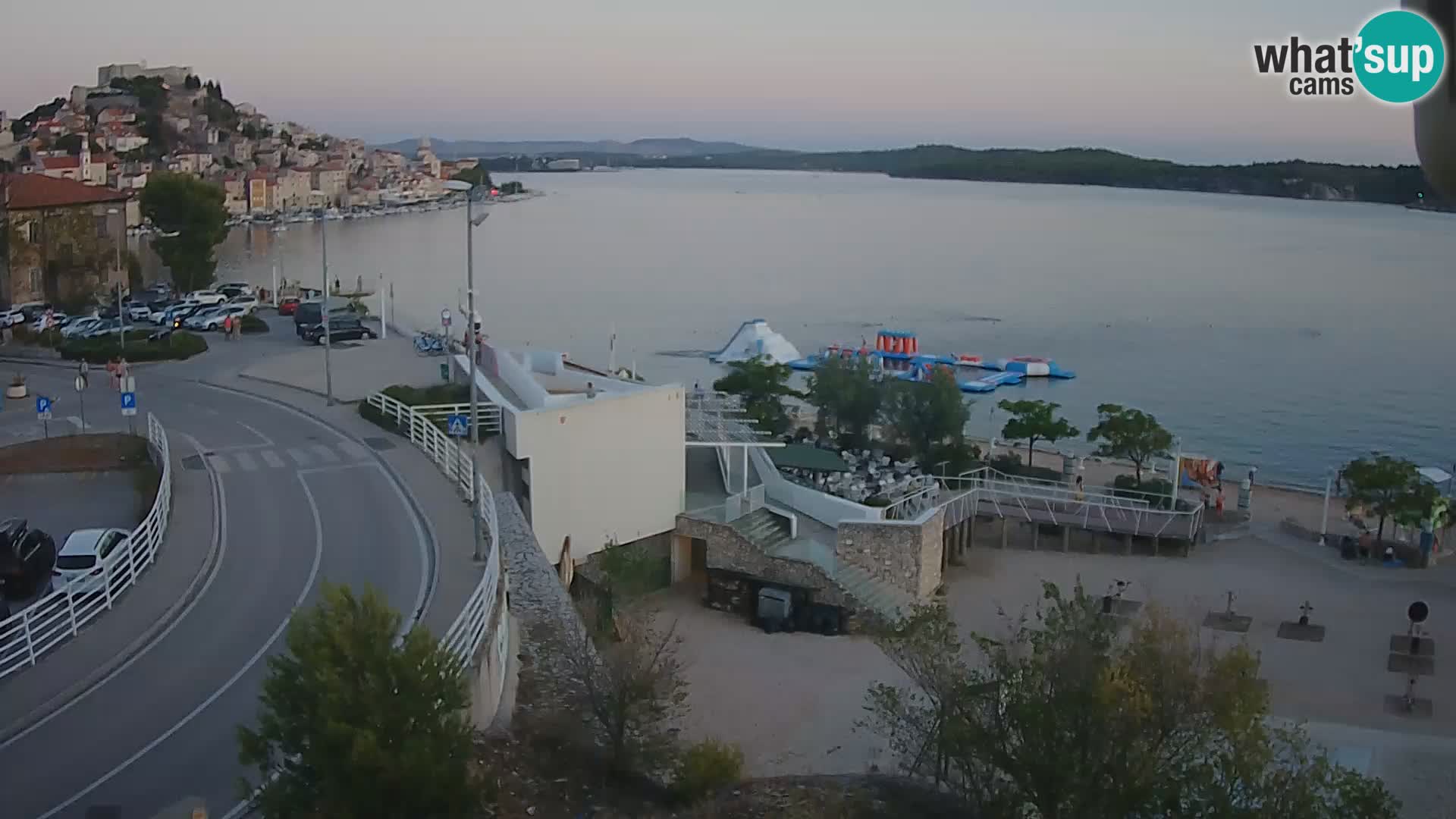 Šibenik webcam Beach Banj