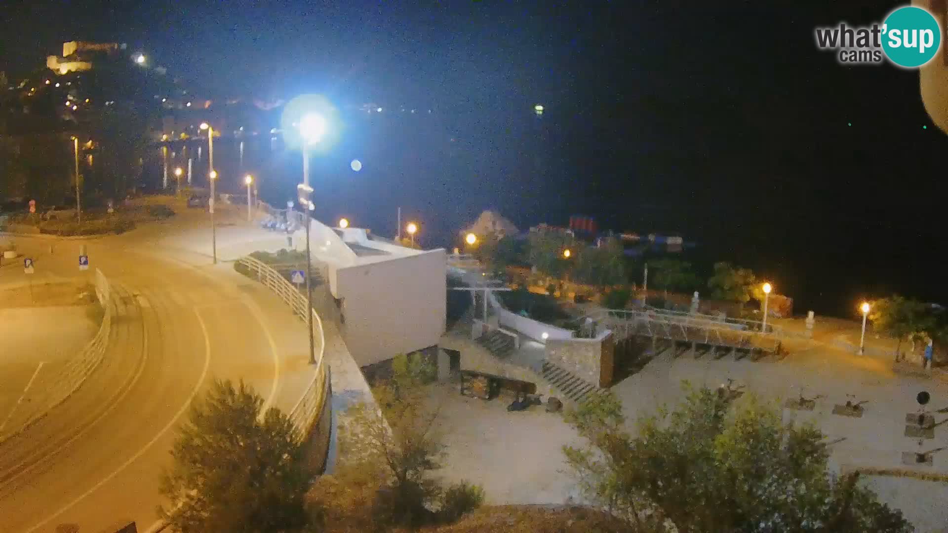 Šibenik webcam Beach Banj