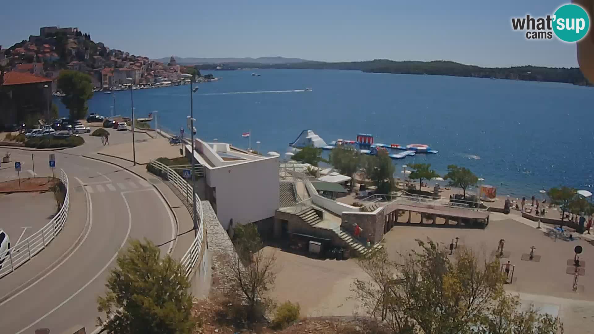 Webcam Šibenik Strand Banj